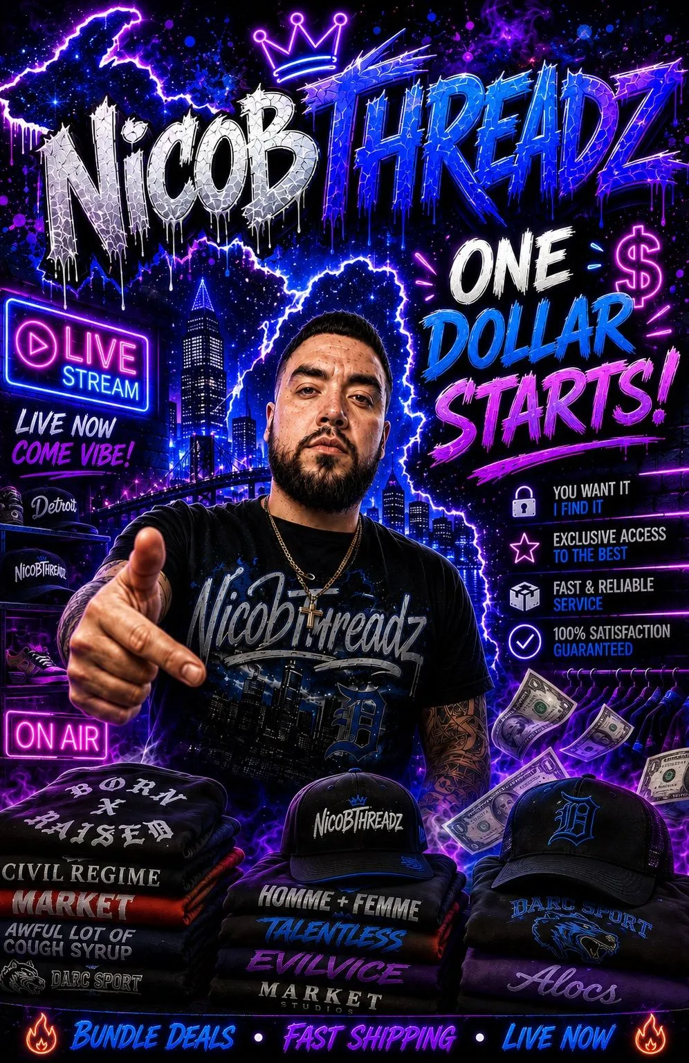Thumbnail for live show