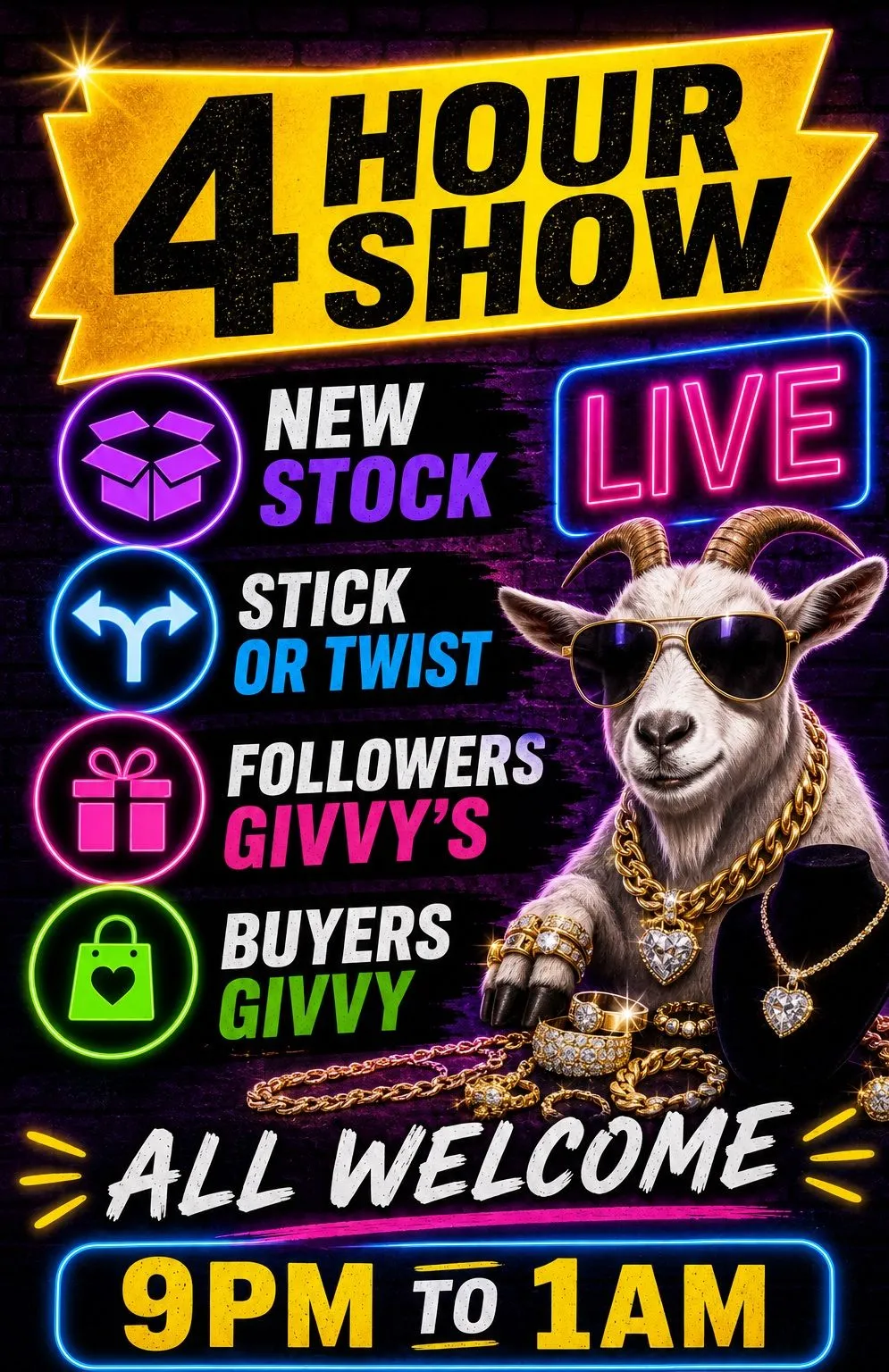 Thumbnail for live show