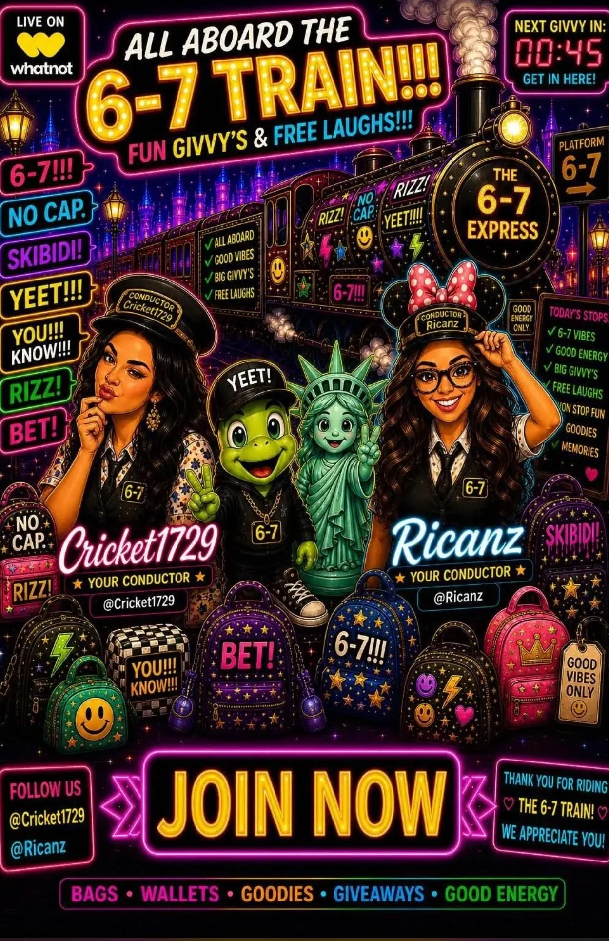Thumbnail for live show