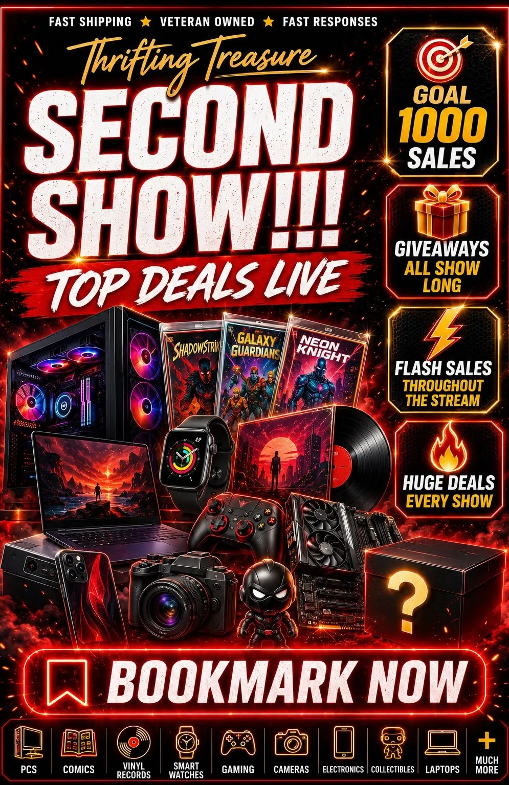 Thumbnail for live show