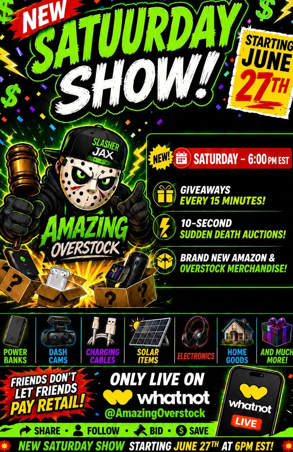 Thumbnail for live show