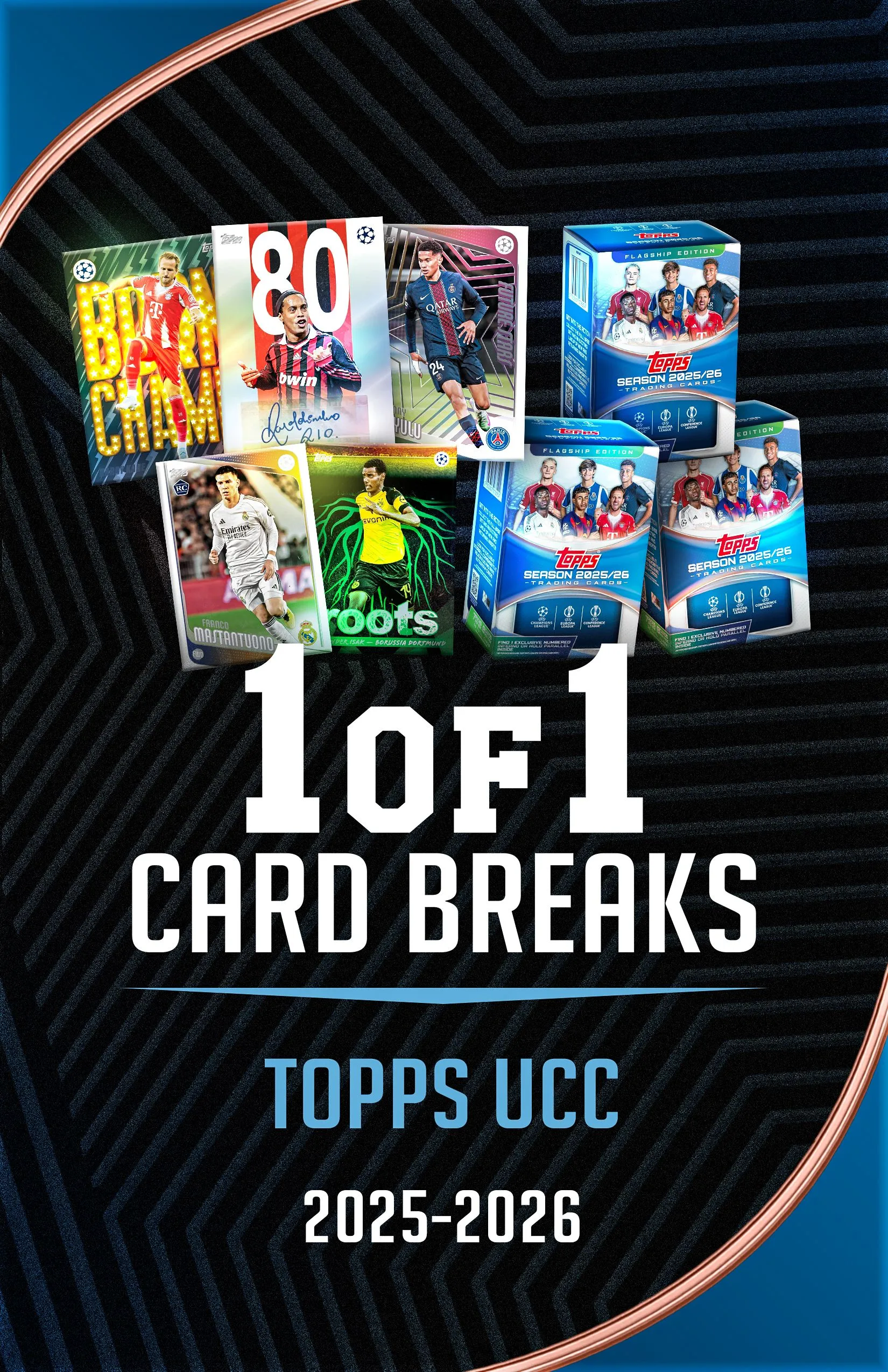 Topps UCC Flagship 25/26 Blasters with Pigeon