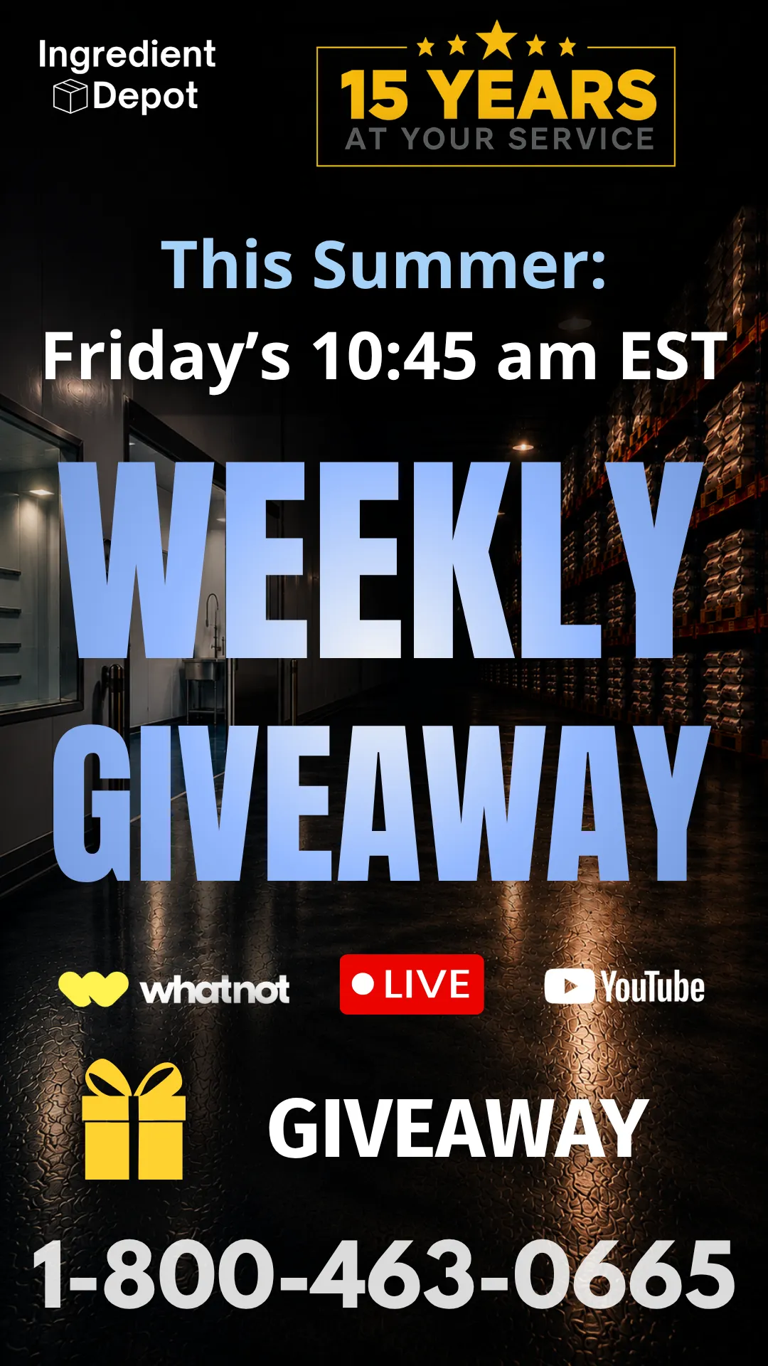 Thumbnail for live show