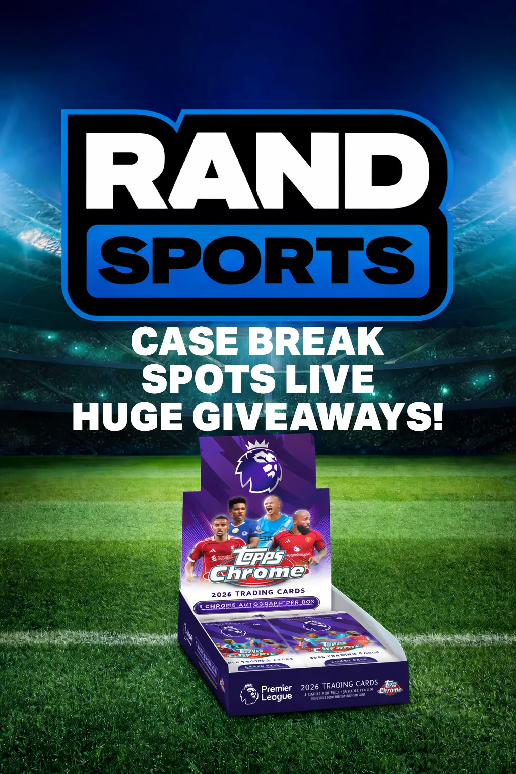 TOPPS EPL CHROME 25/26 HOBBY CASE BREAK + £1 START BOX BY BOX!!!!!! SPOTS LIVE!!!!!