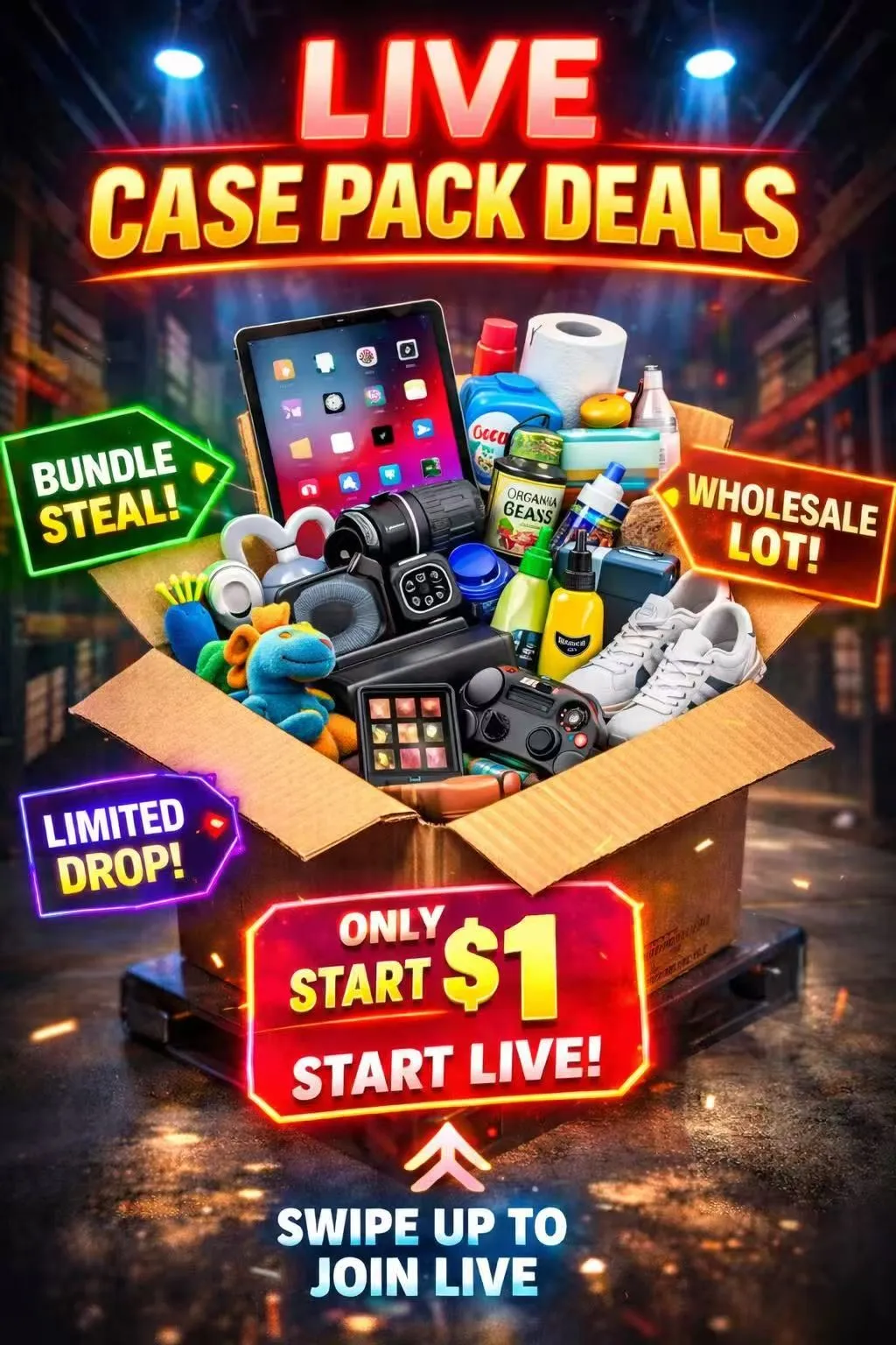 Thumbnail for live show
