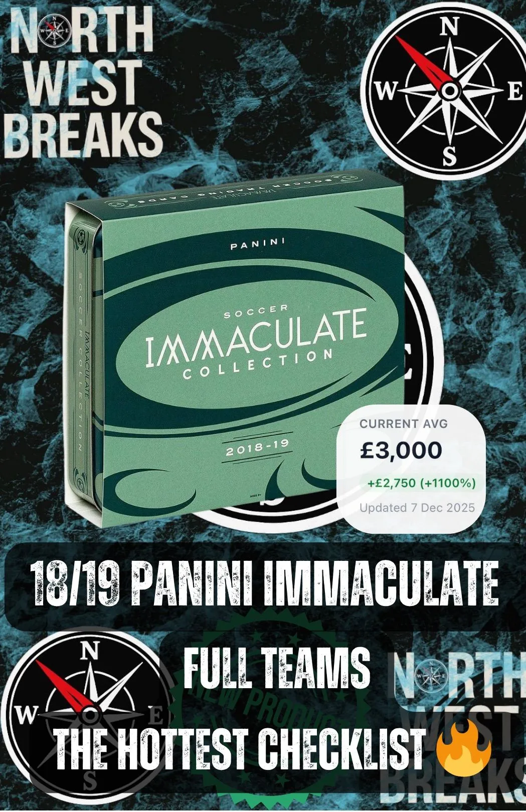 2018/2019 PANINI IMMACULATE SOCCER