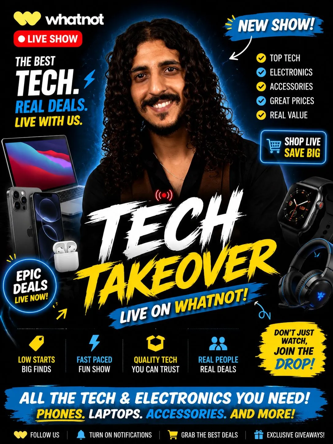 Thumbnail for live show
