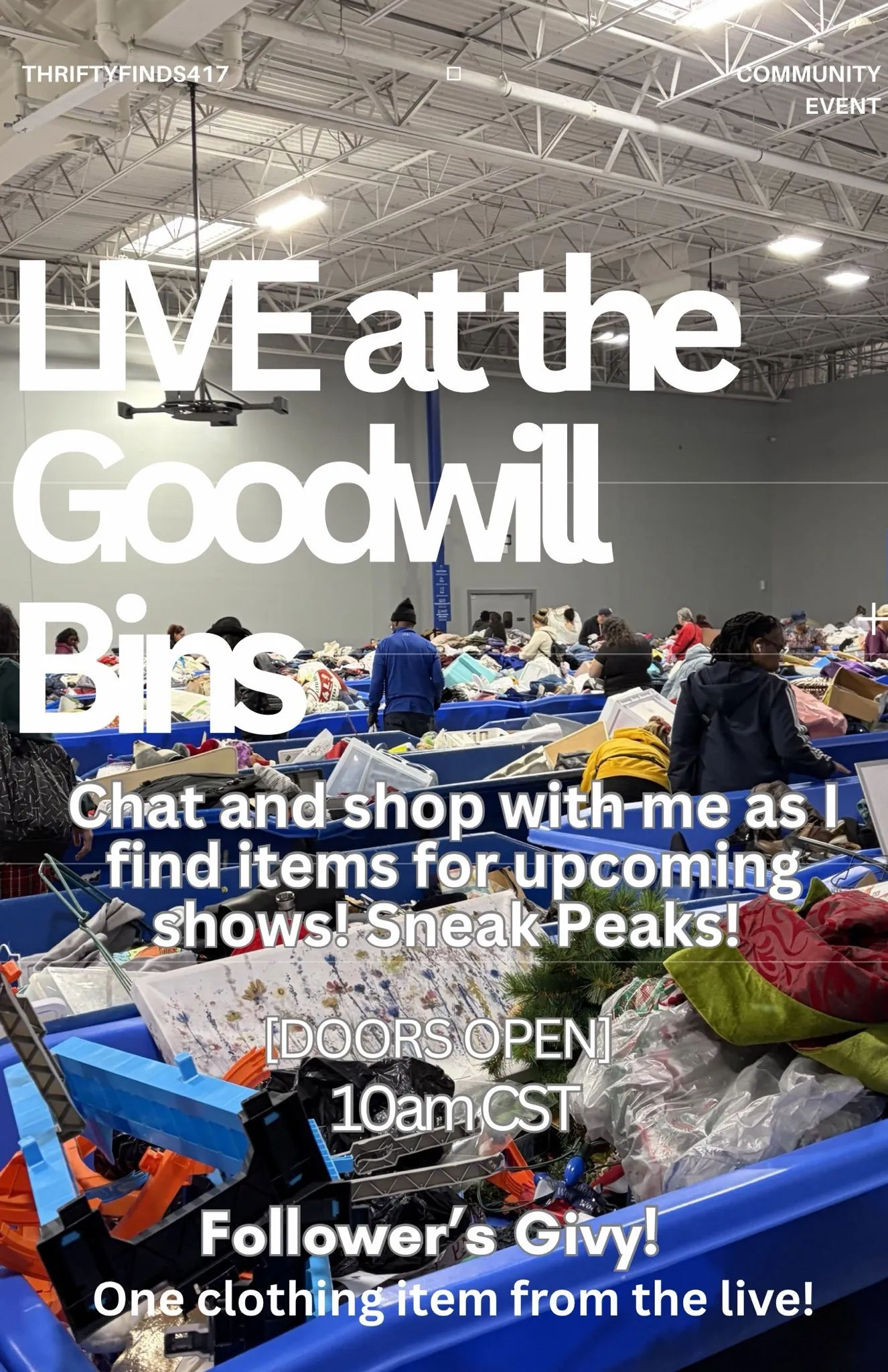 Thumbnail for live show