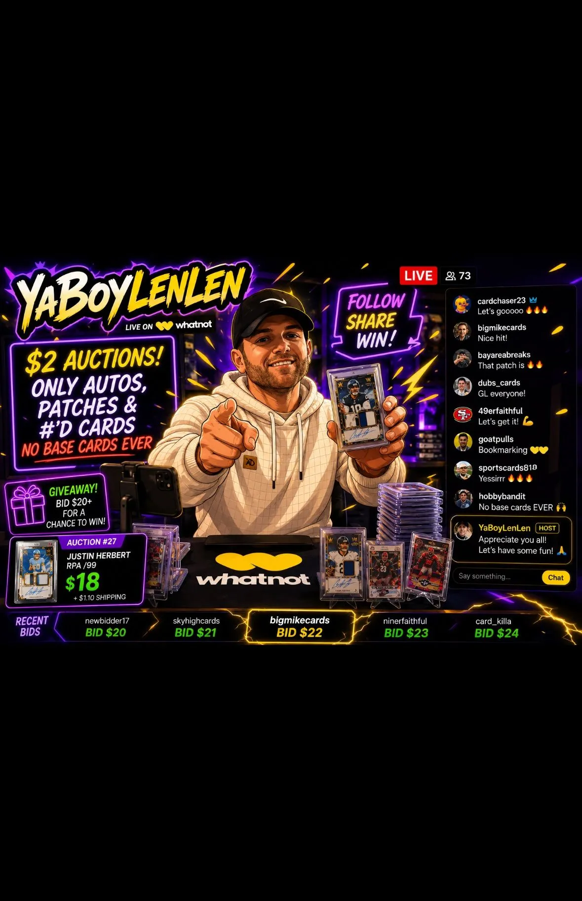 Thumbnail for live show