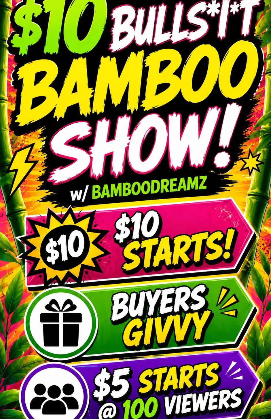 Thumbnail for live show