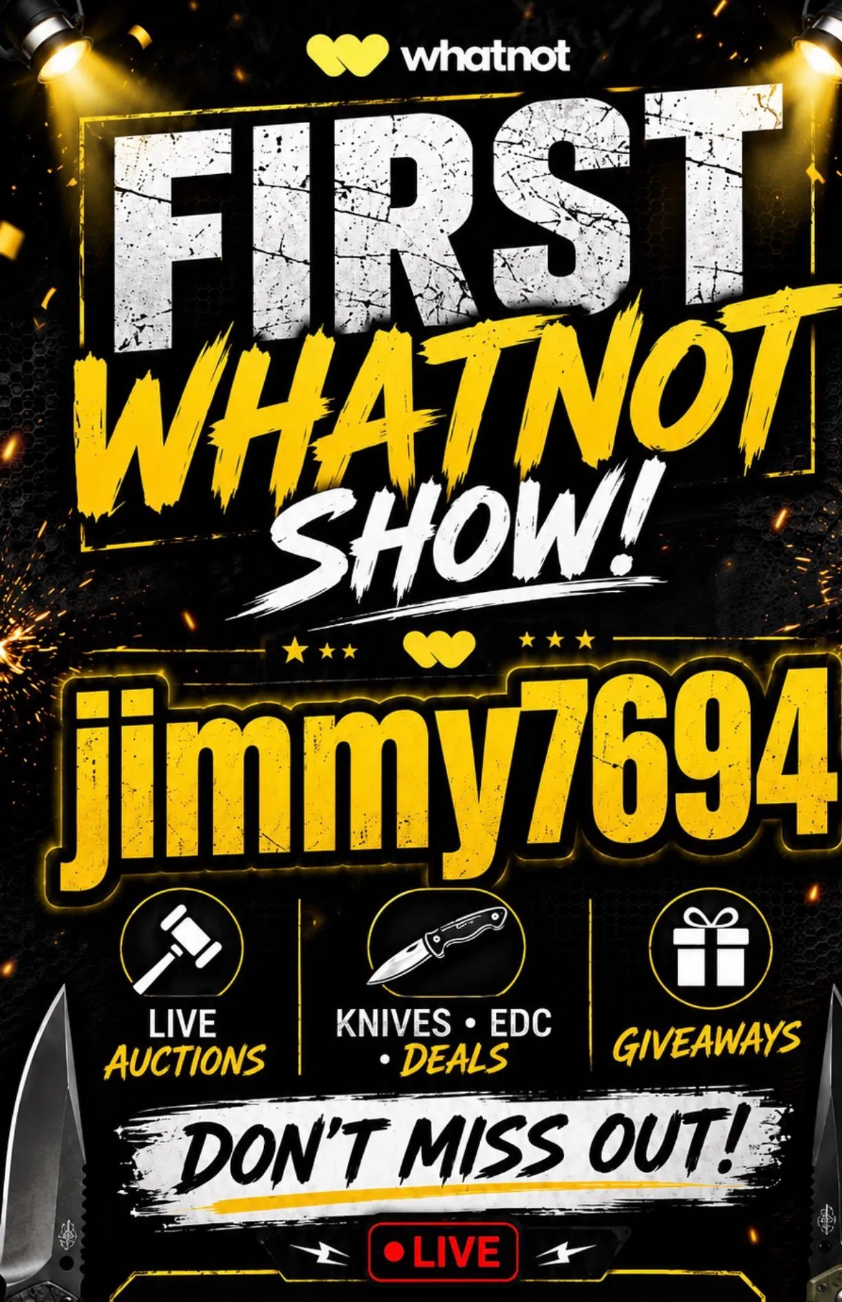 Thumbnail for live show