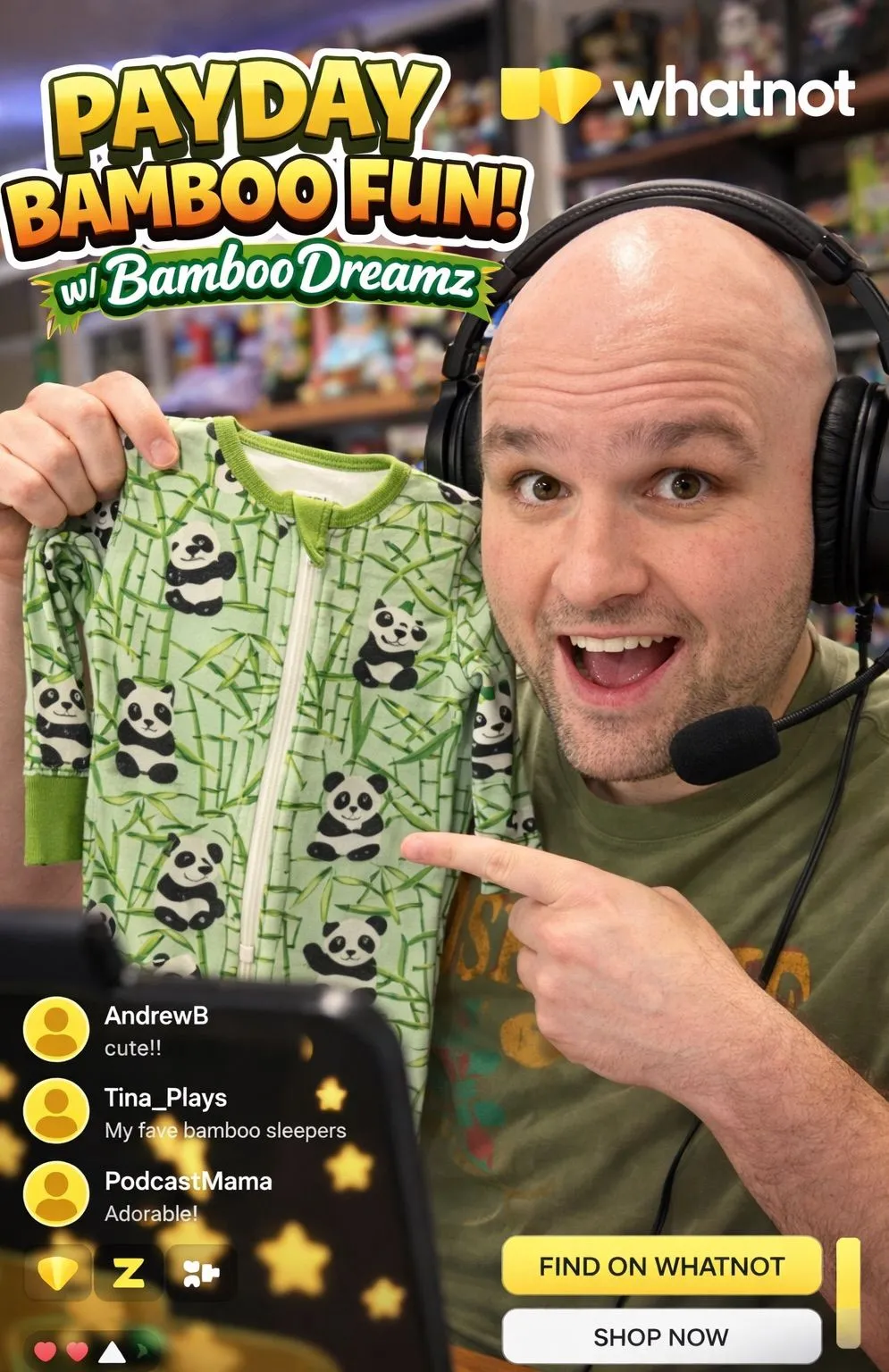 Thumbnail for live show