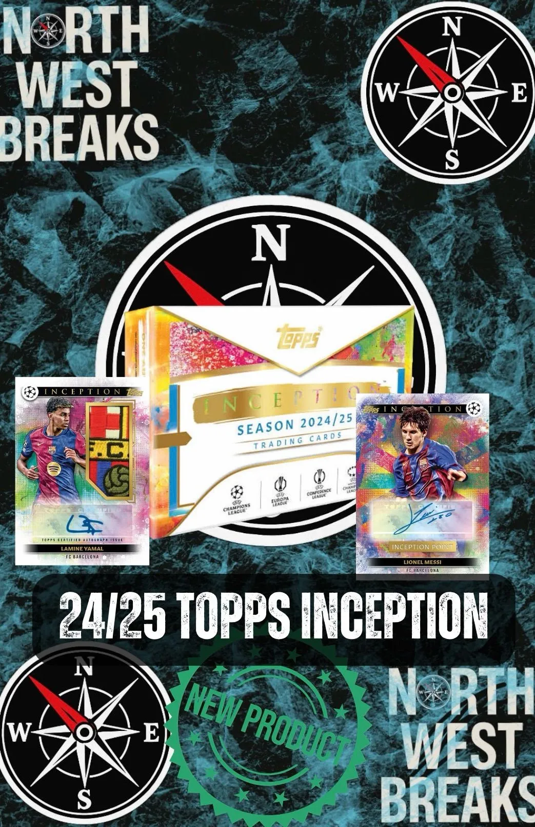 Brand New 24/25 Topps Inception