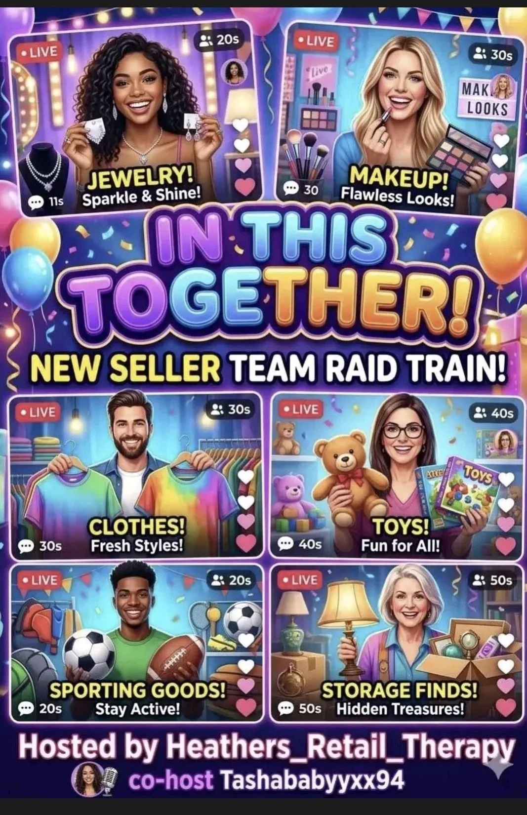Thumbnail for live show