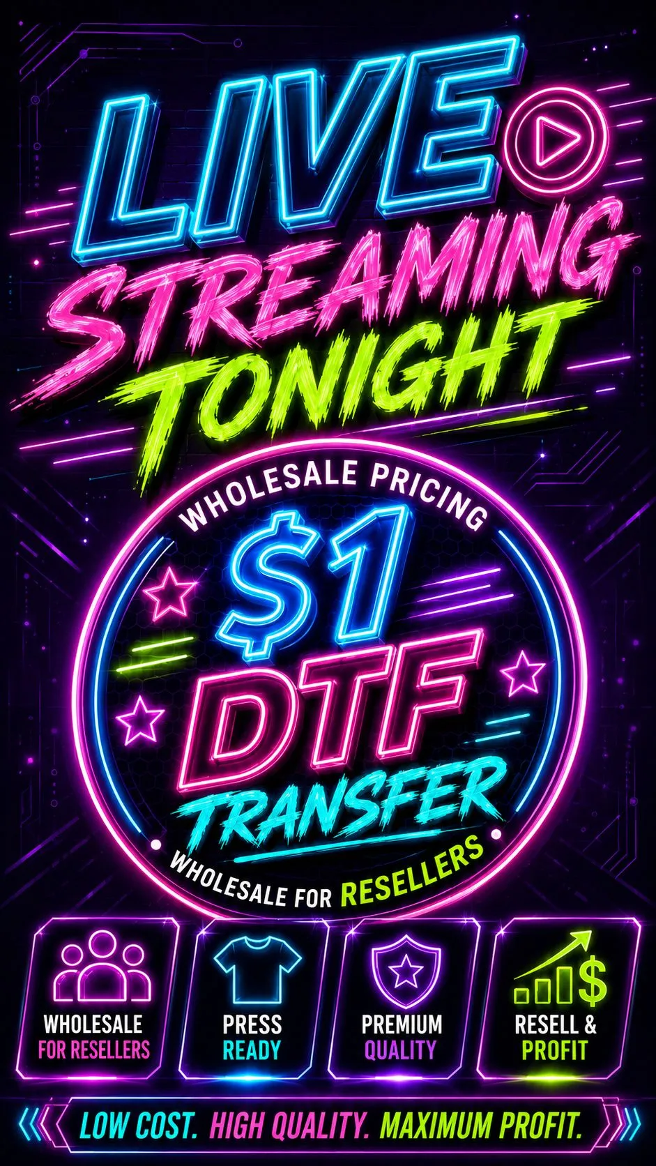 Thumbnail for live show