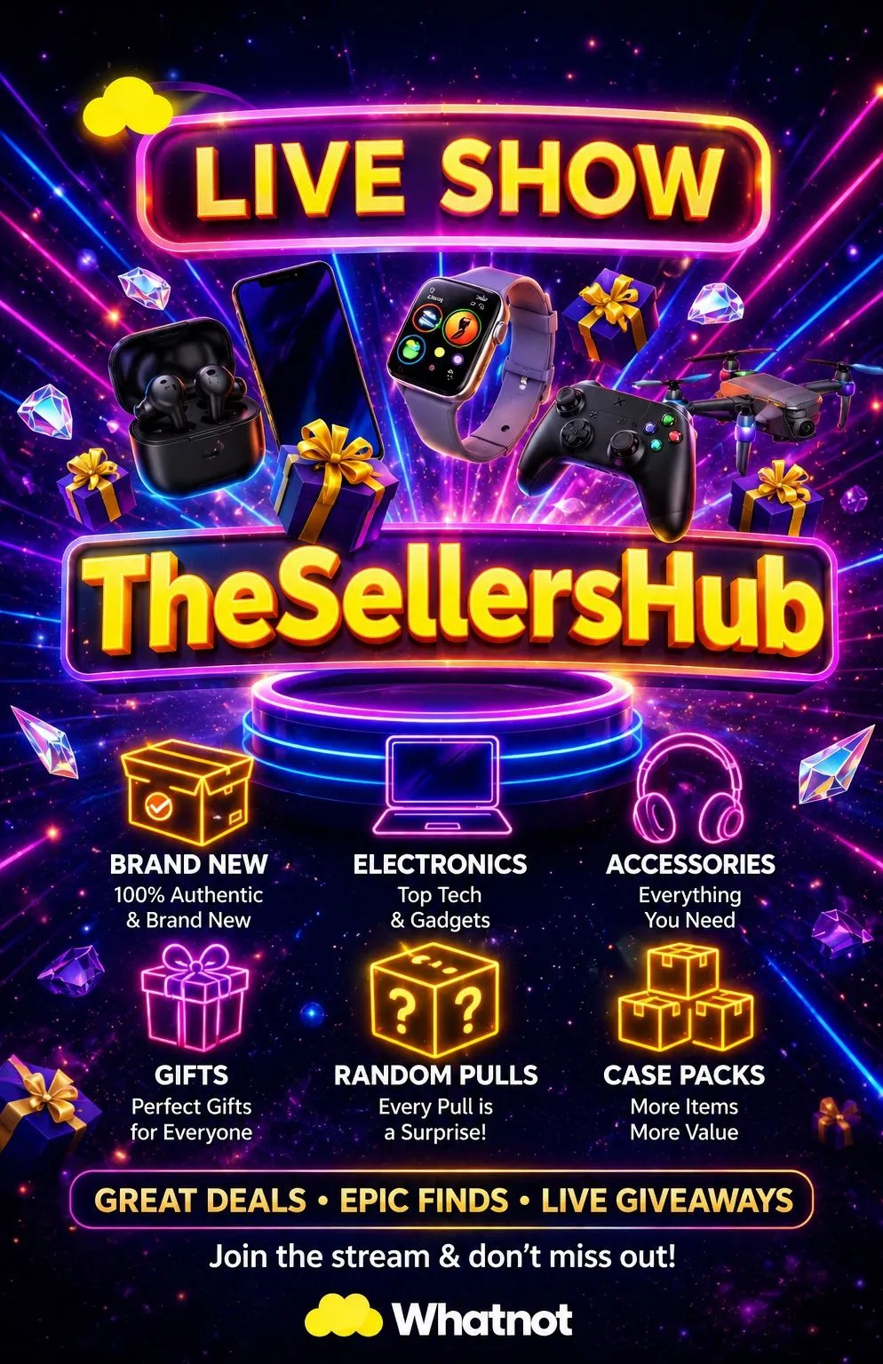 Thumbnail for live show