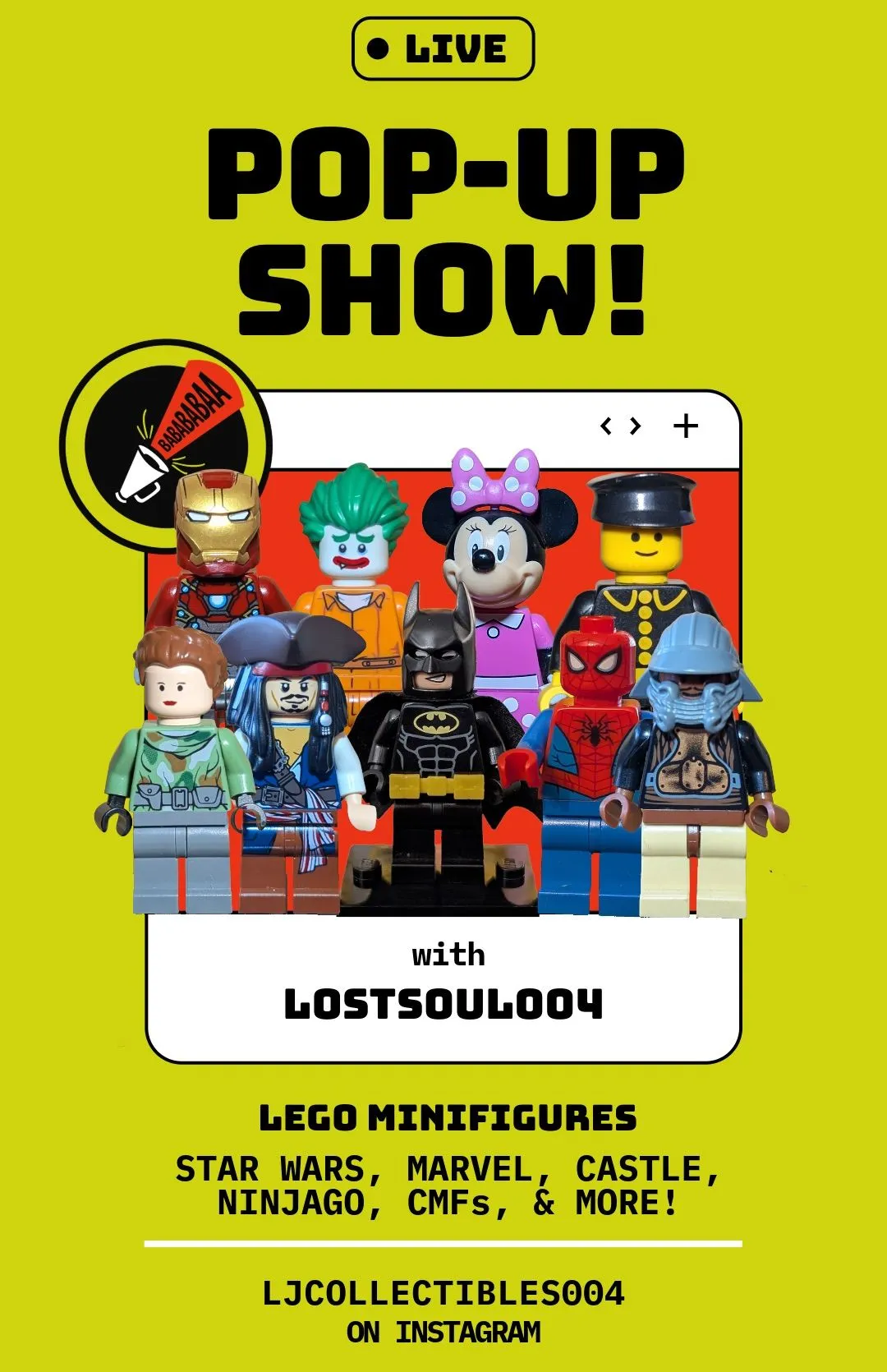 Thumbnail for live show