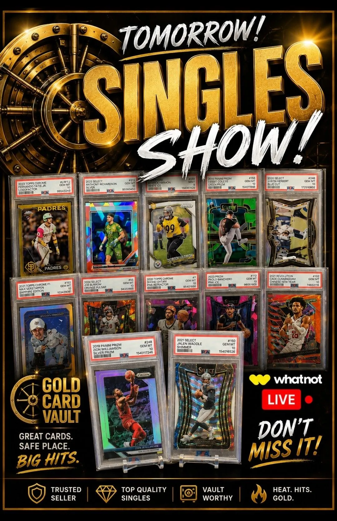 Thumbnail for live show