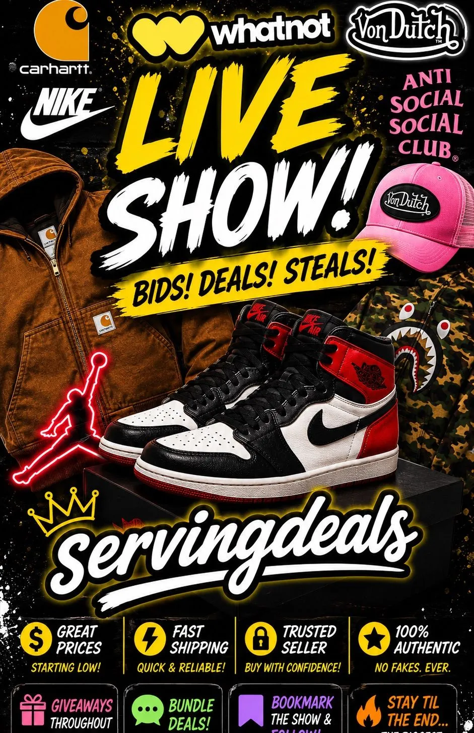 Thumbnail for live show