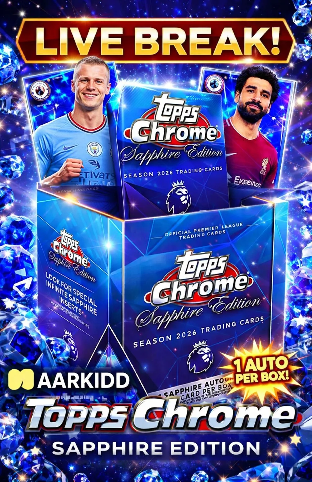 🚨💥 SAPPHIRE CHROME BRAND NEW HOBBY 💥🚨