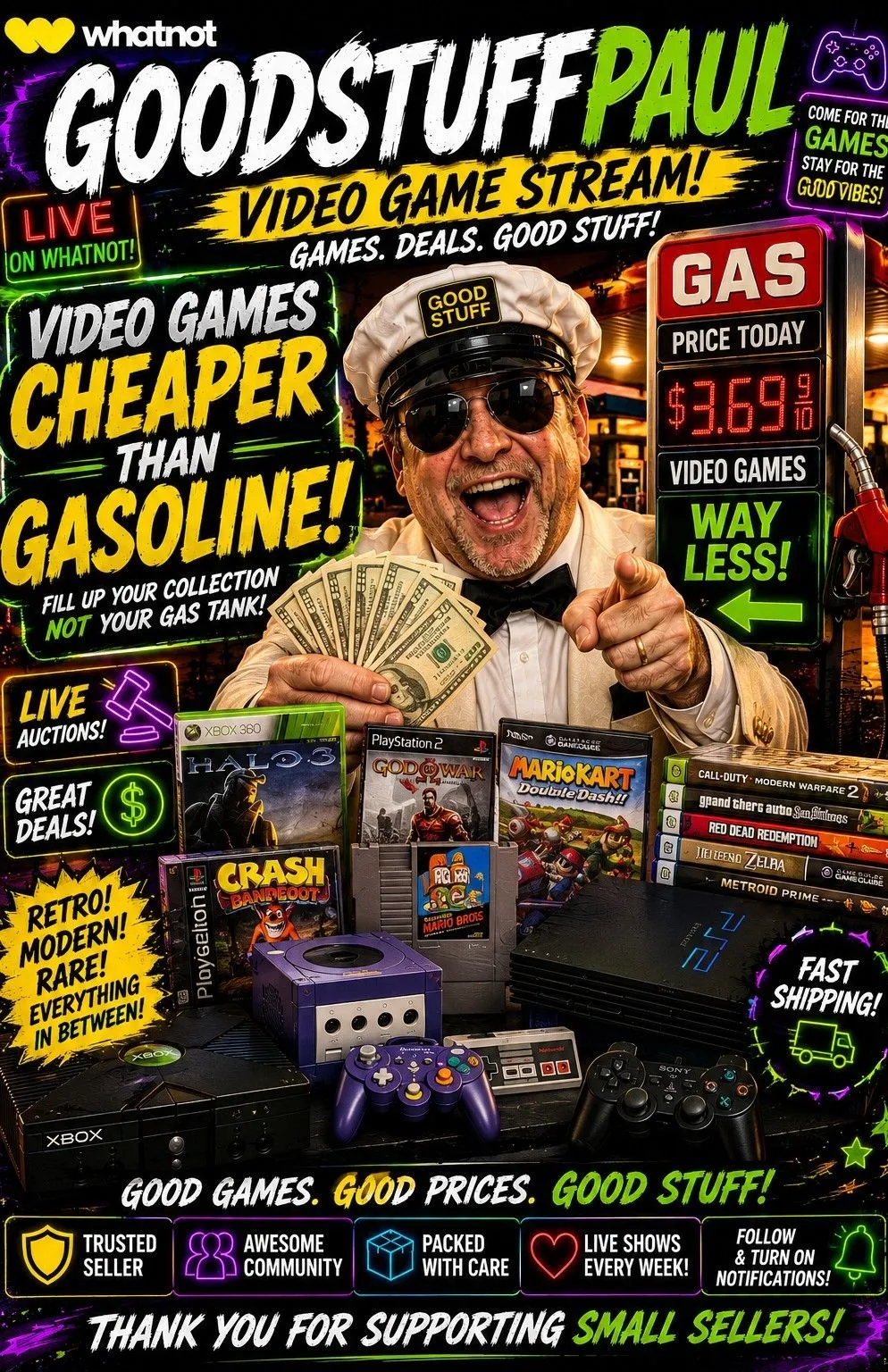 Thumbnail for live show