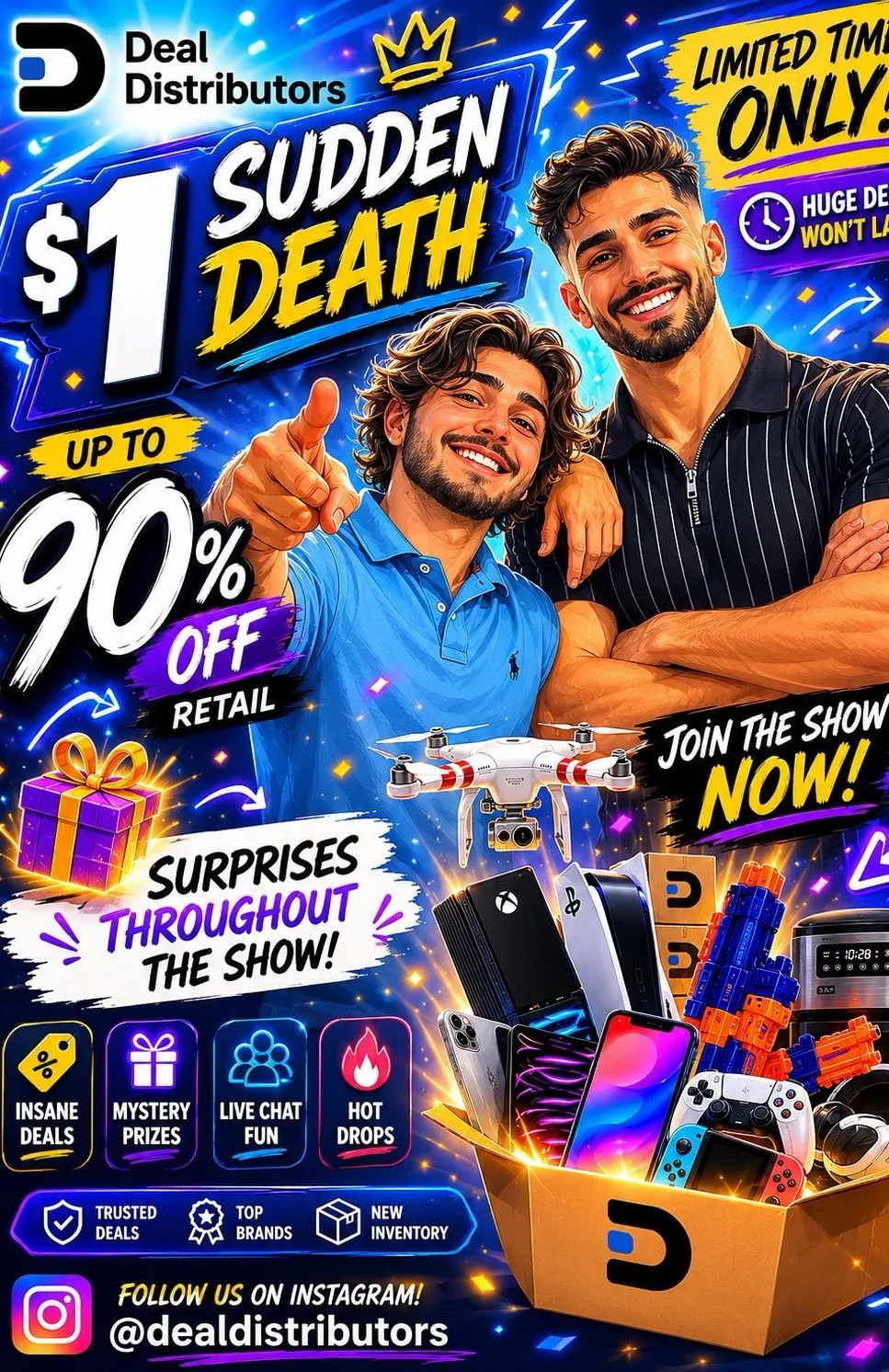 Thumbnail for live show