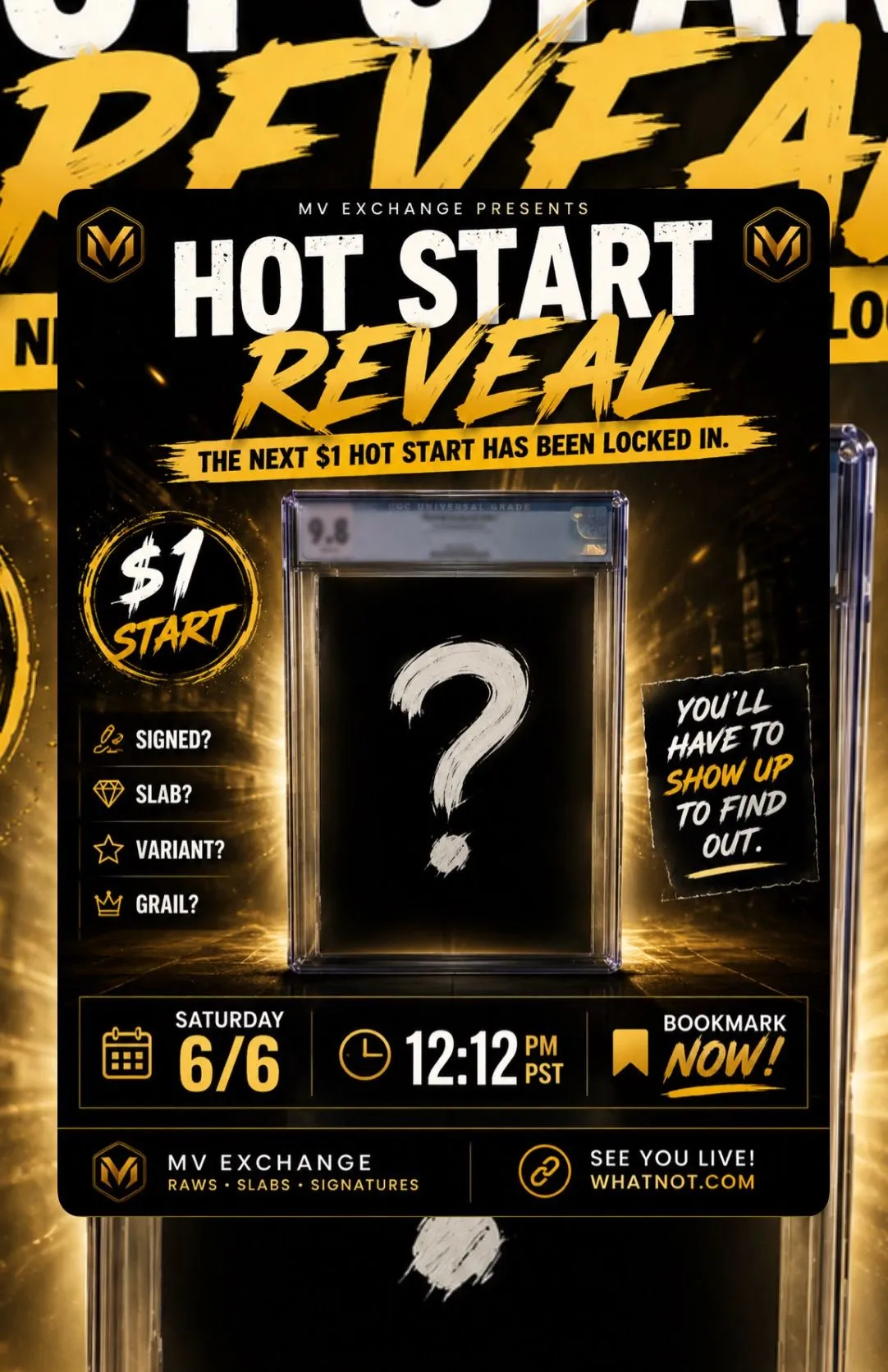 Thumbnail for live show