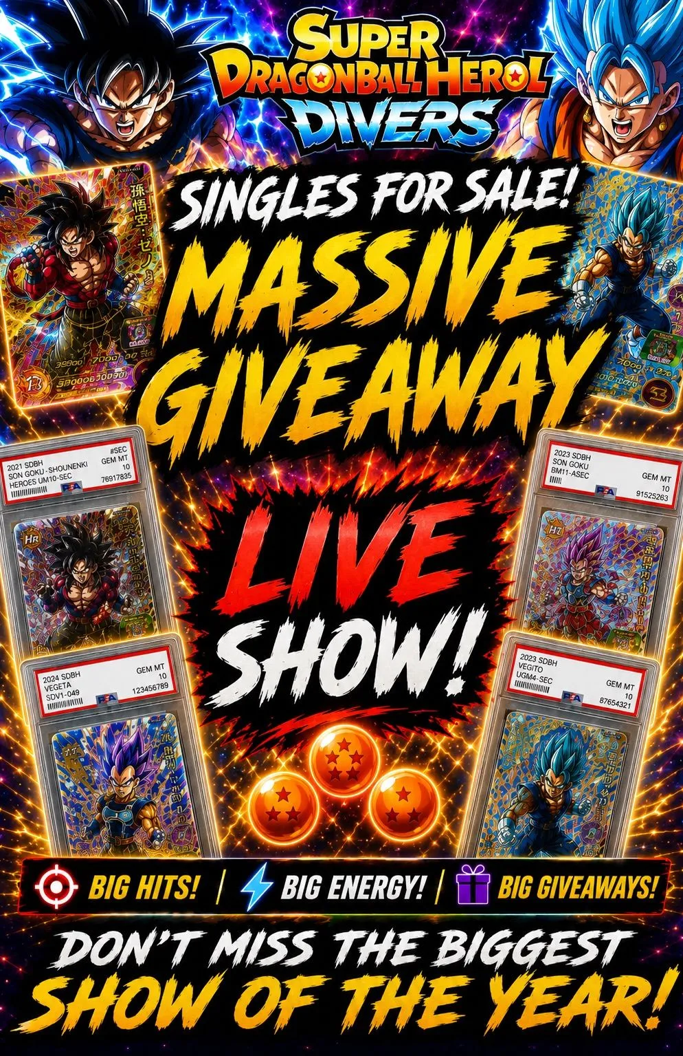 Thumbnail for live show