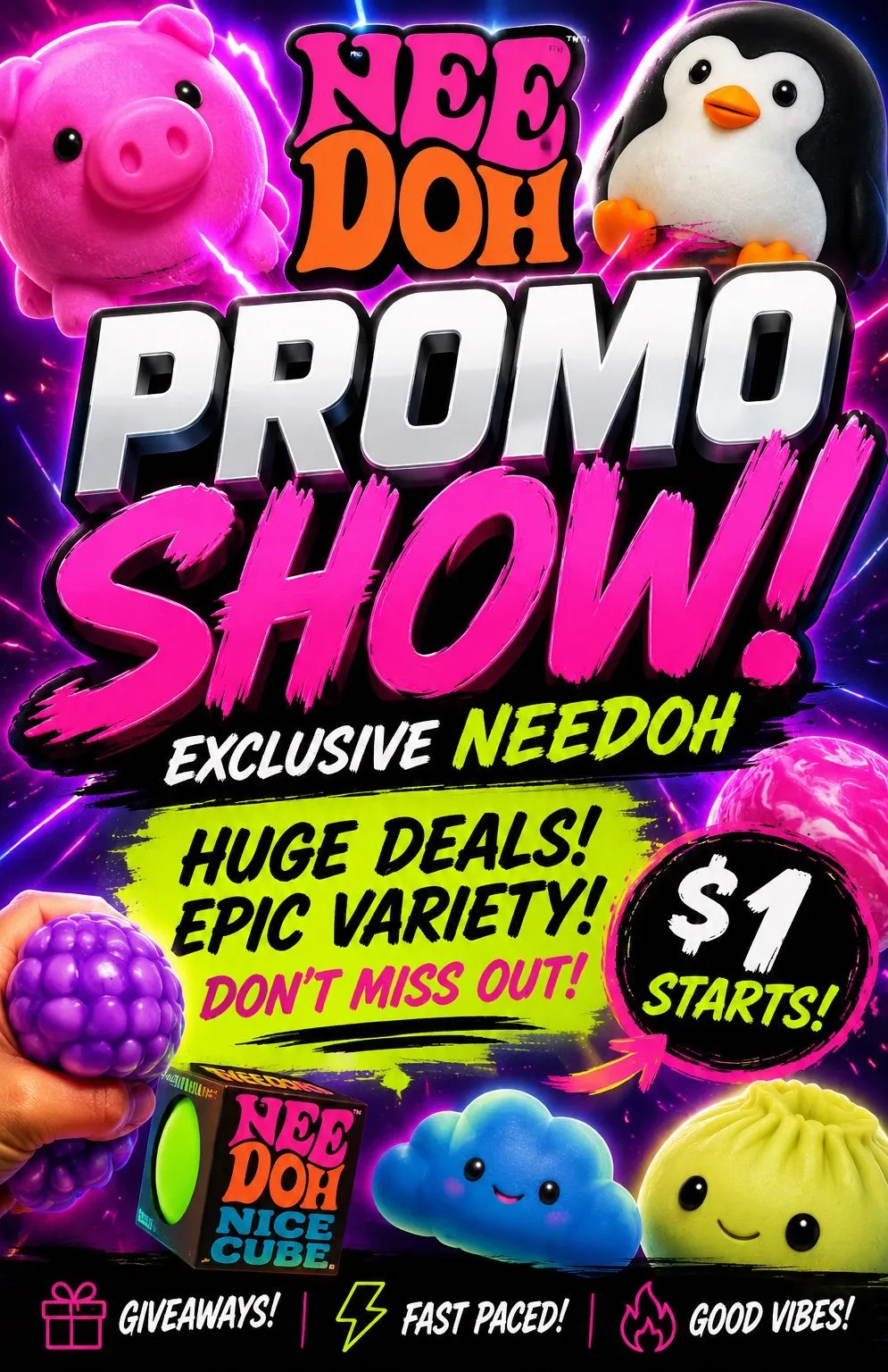 Thumbnail for live show