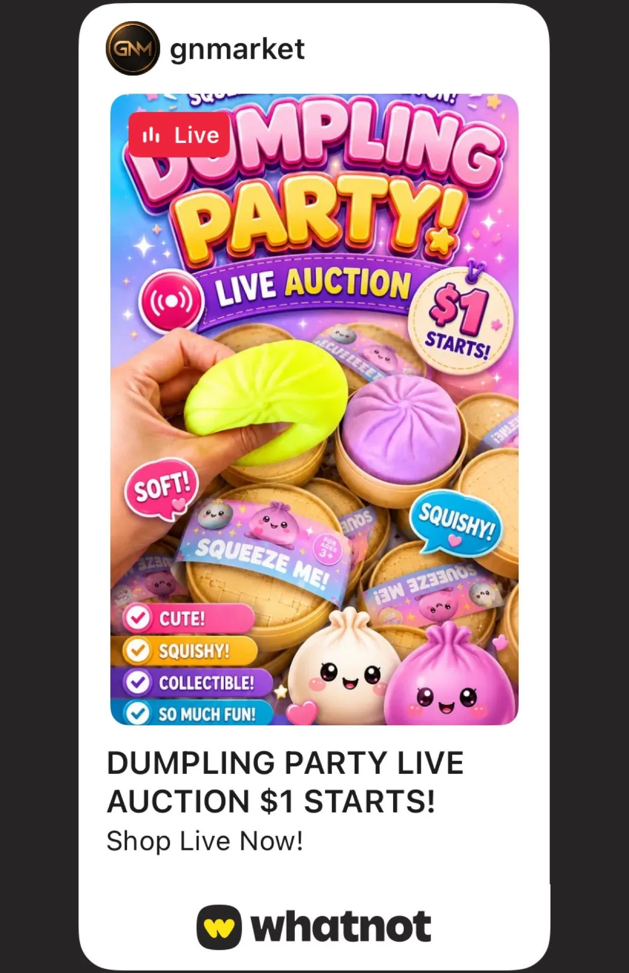 ライブ用のサムネイル