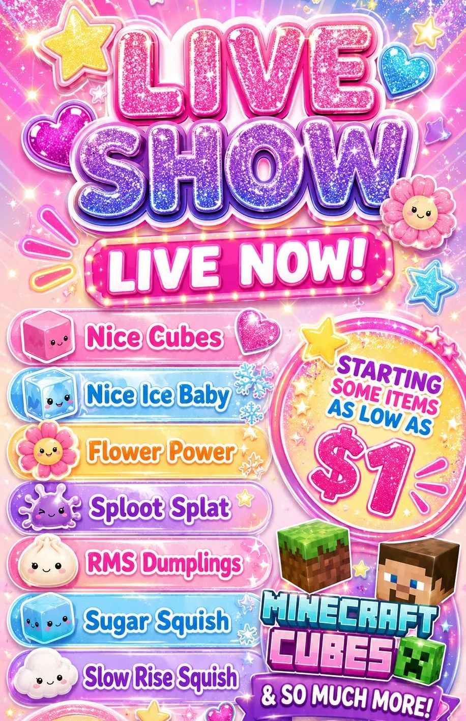 Thumbnail for live show