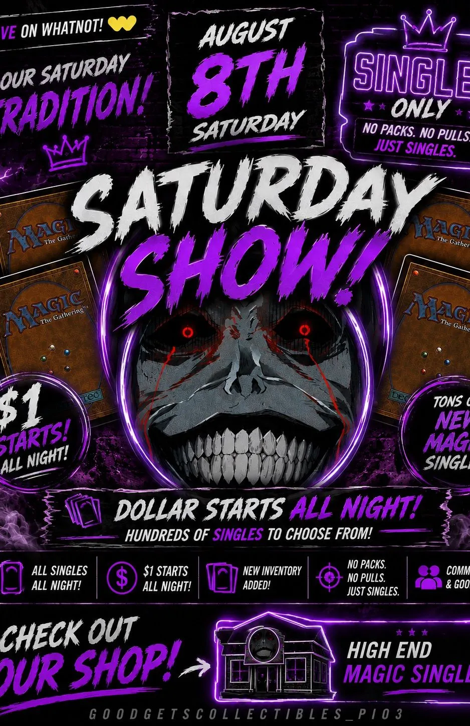 Thumbnail for live show