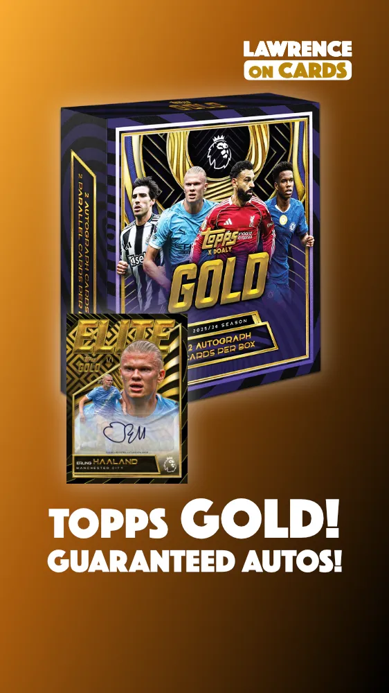New Topps GOLD 25/26 🔥 2 Guaranteed Autos, 4 Hits!
