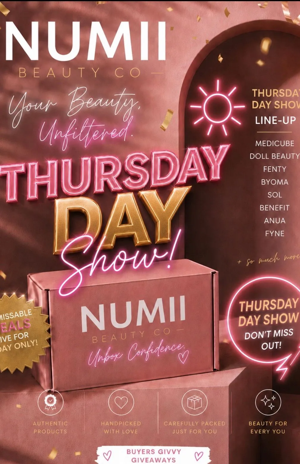 Thumbnail for live show
