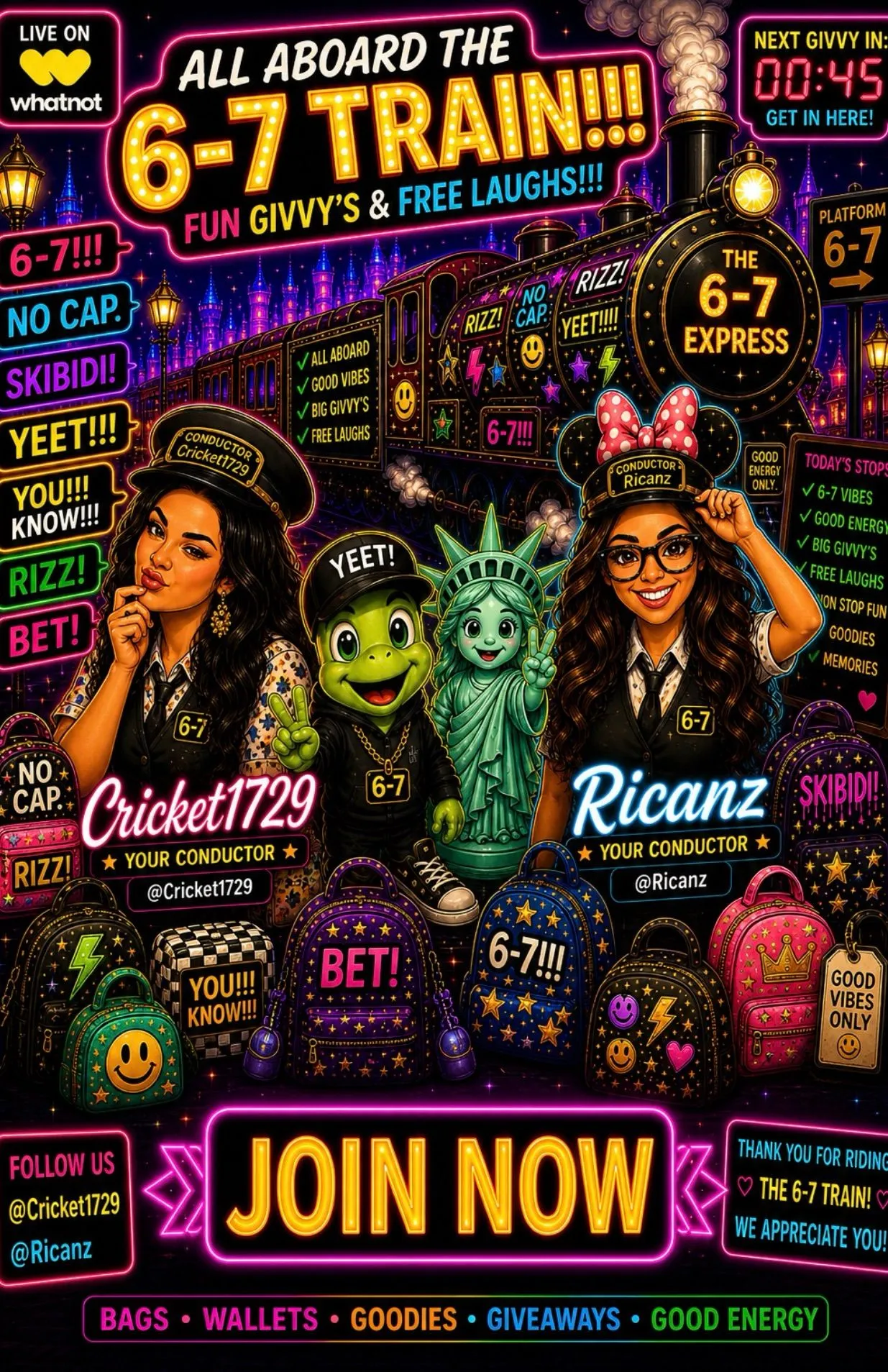 Thumbnail for live show