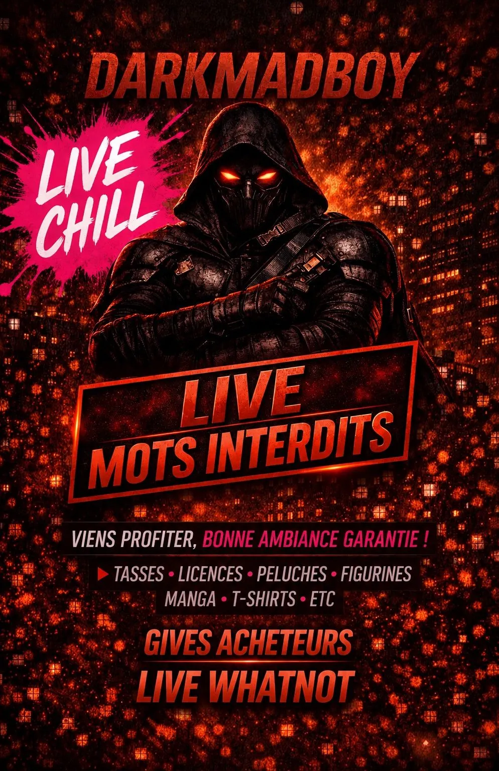 Thumbnail for live show