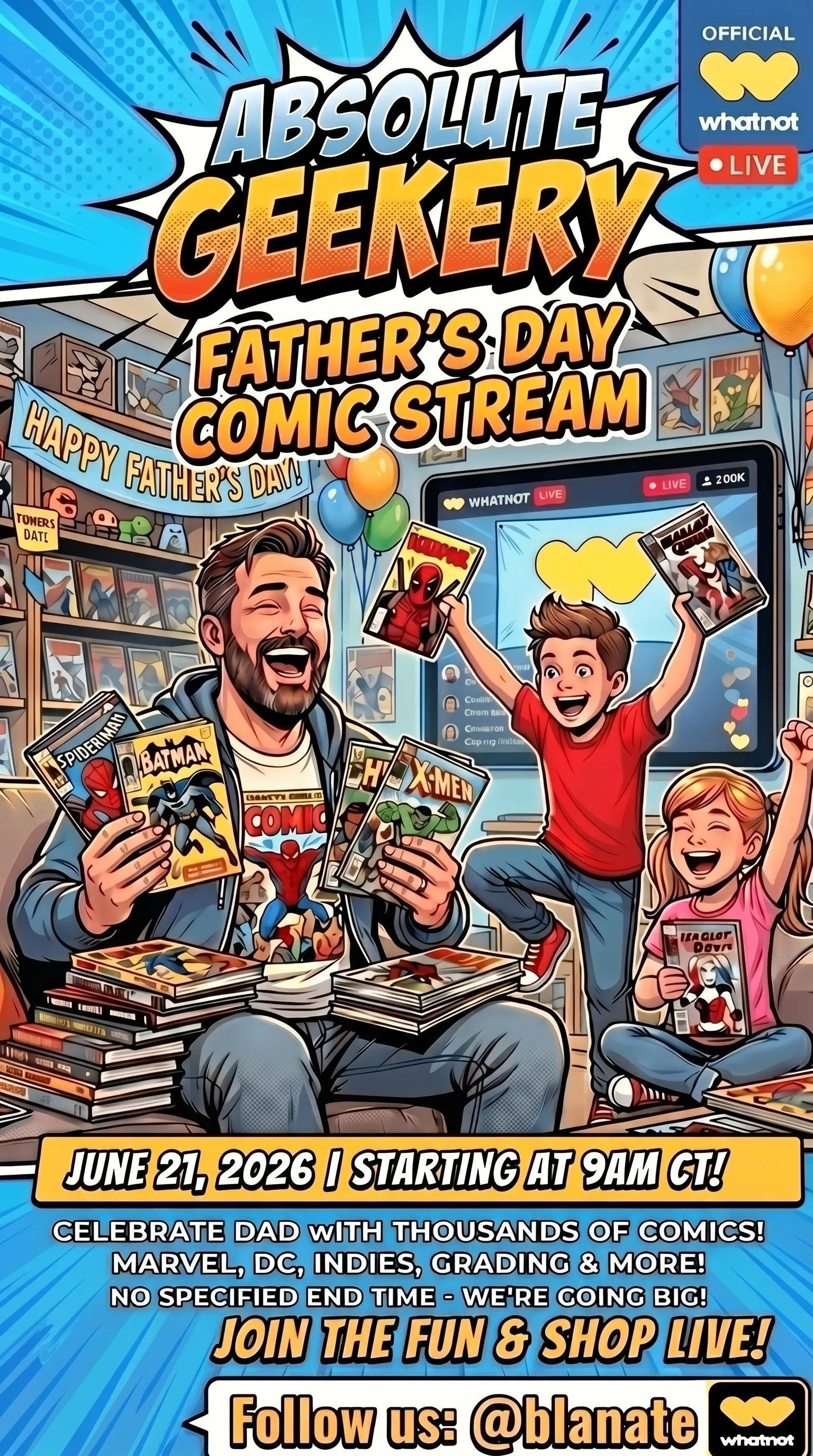 Thumbnail for live show