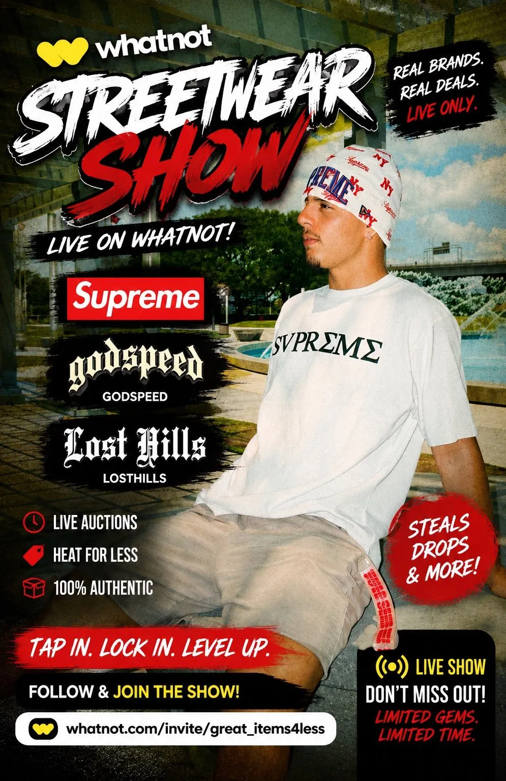 Thumbnail for live show