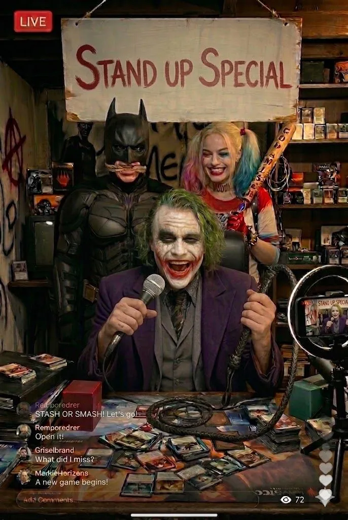 Thumbnail for live show