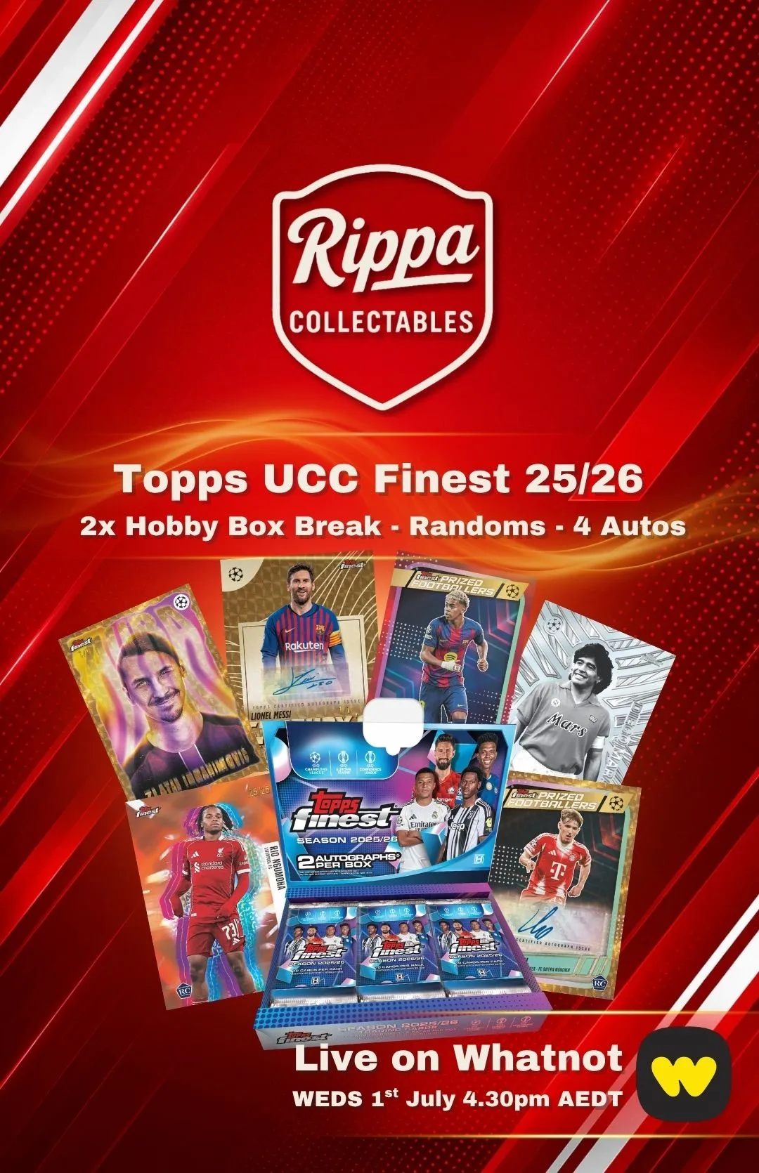 🇦🇺 Topps Finest UCC 25/26 #2