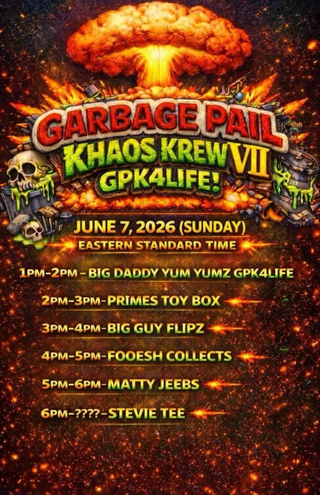 Thumbnail for live show
