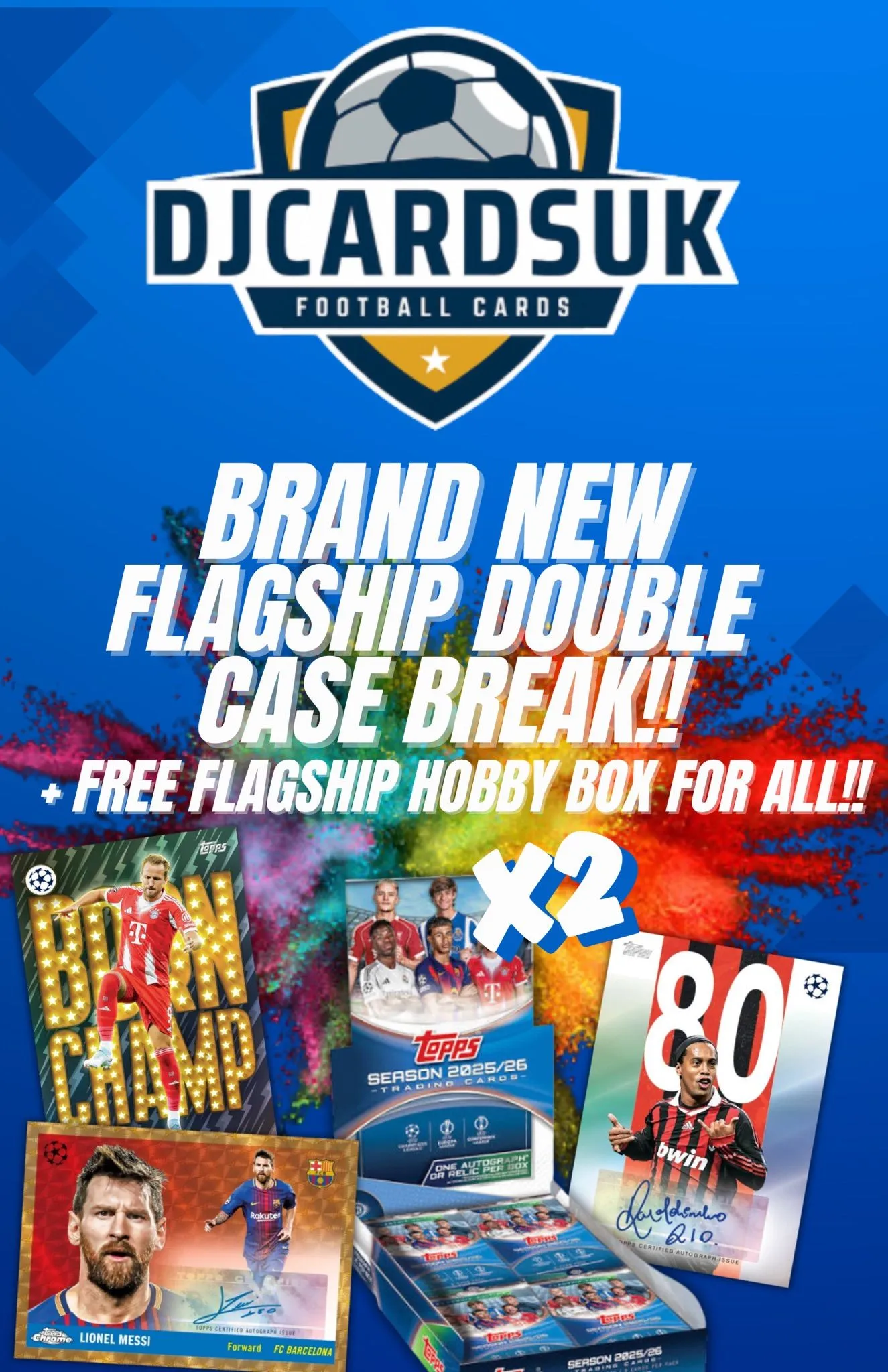 FREE FLAGSHIP HOBBY FOR ALL!! 14K THANK YOU!! DOUBLE FLAGSHIP CASE BREAK!! 🤯🤩