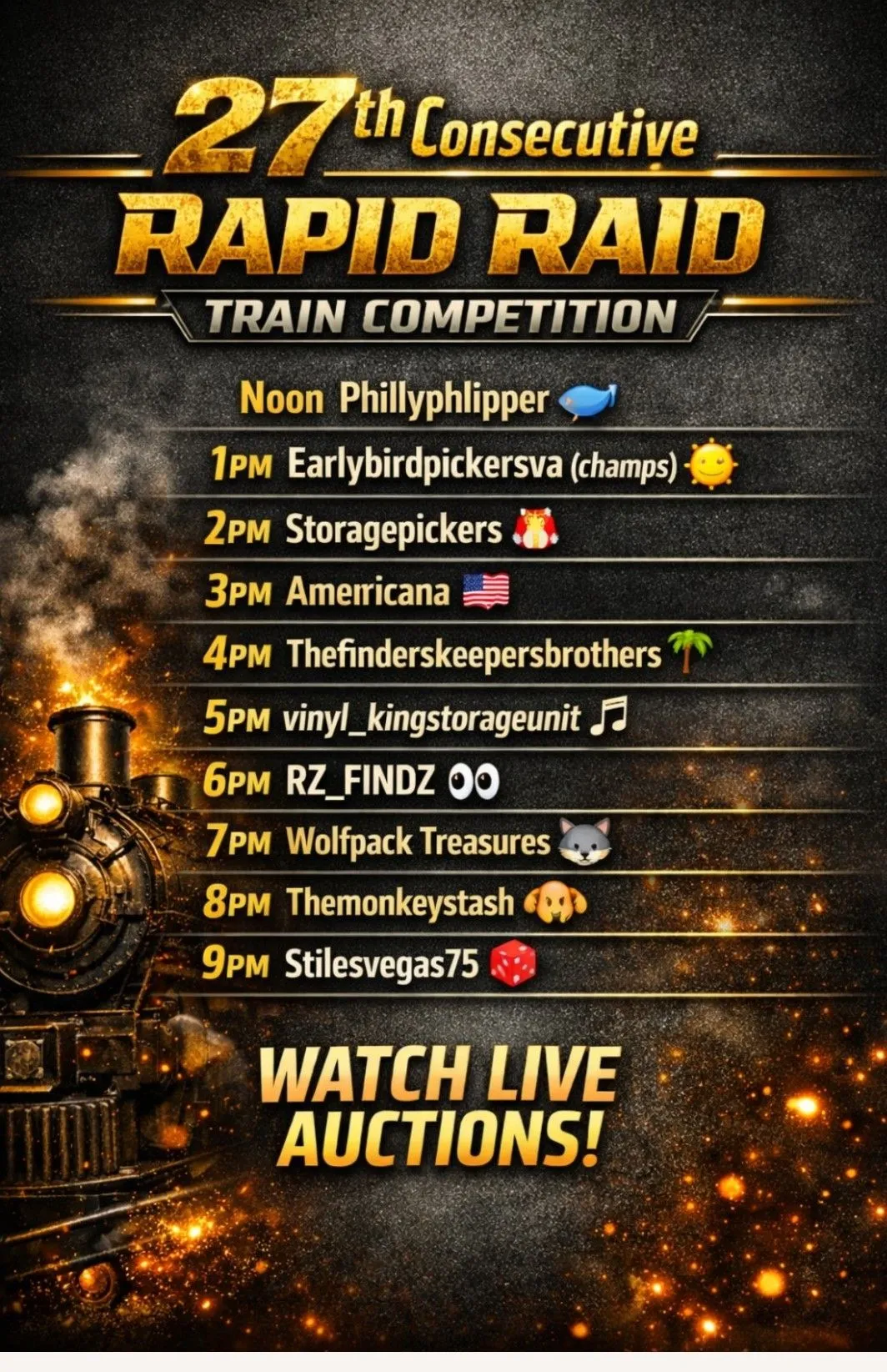 Thumbnail for live show