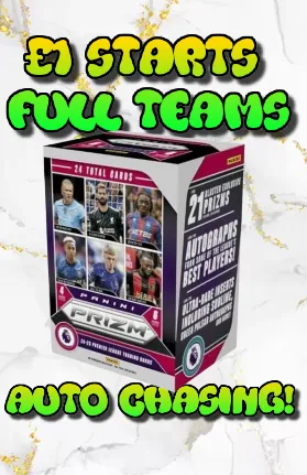 PRIZM 24/25 HOBBY BLASTERS! BOX BY BOX, £1 STARTS FULL TEAMS