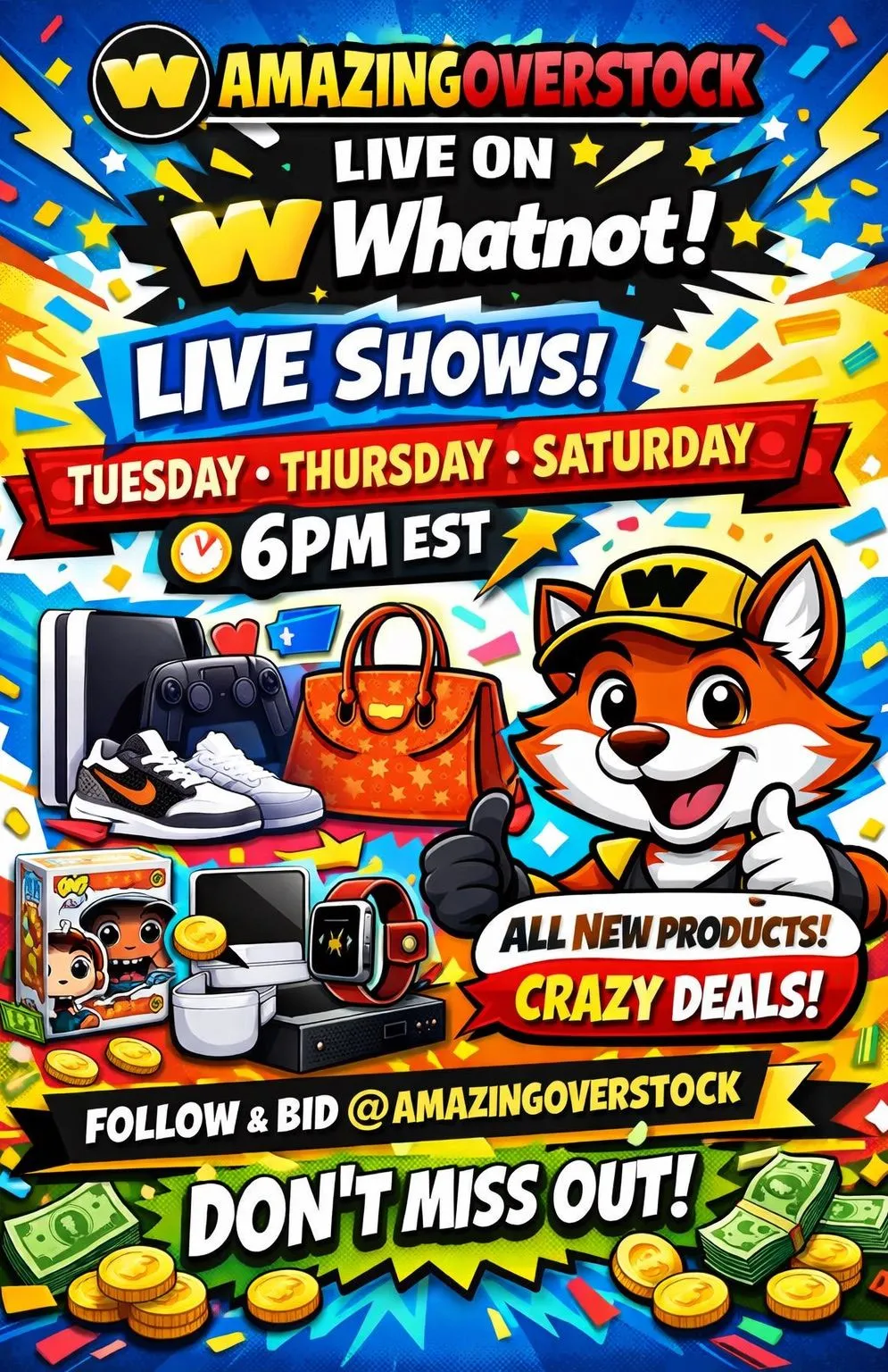 Thumbnail for live show