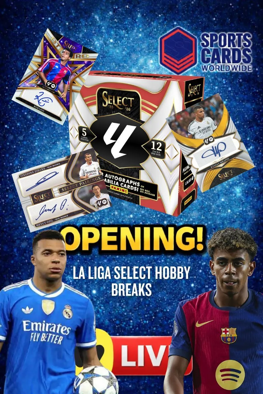 🇬🇧 Panini Select La Liga 2025/26 Hobby Box Break with Beagle!!!
