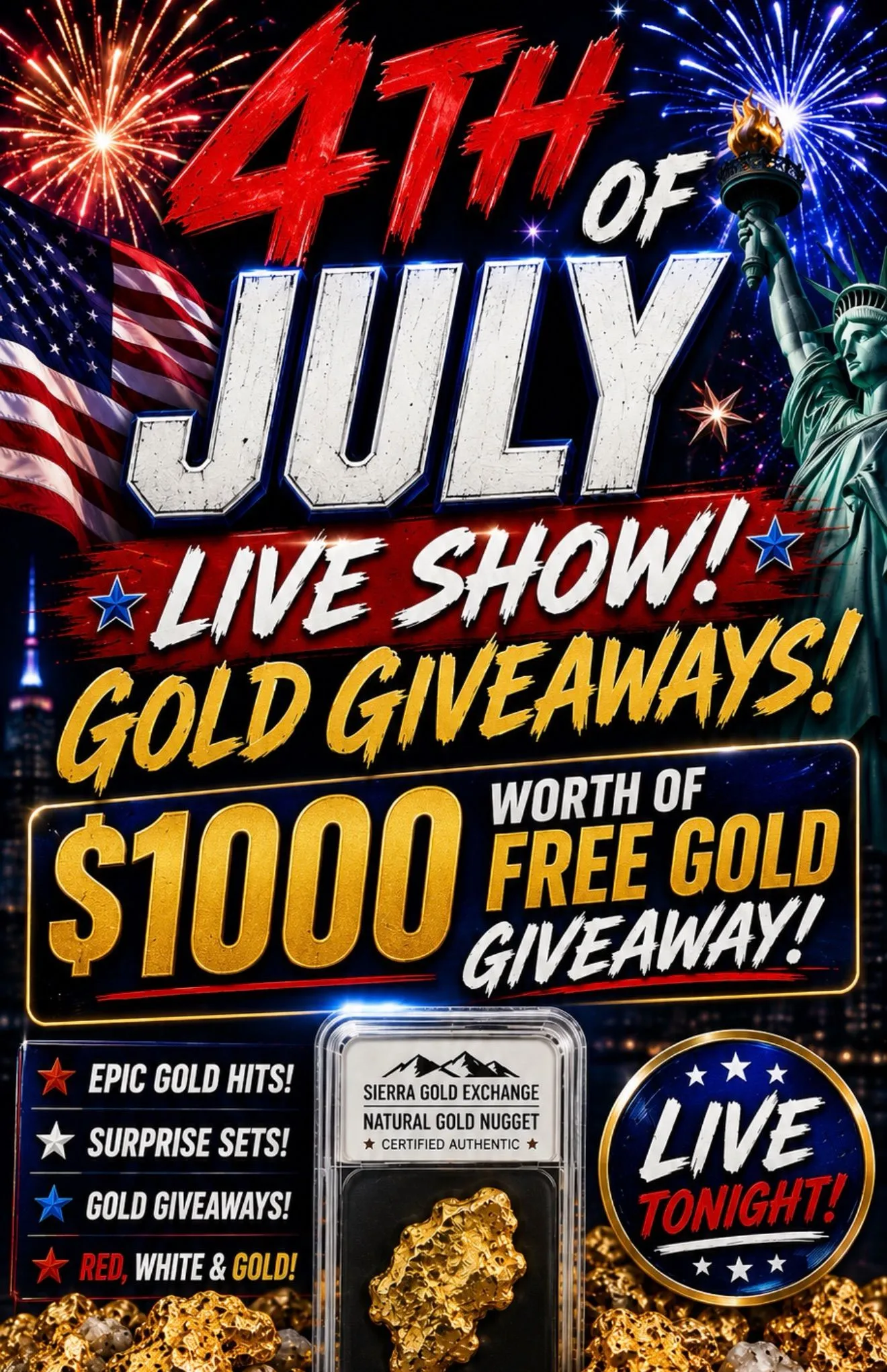 Thumbnail for live show