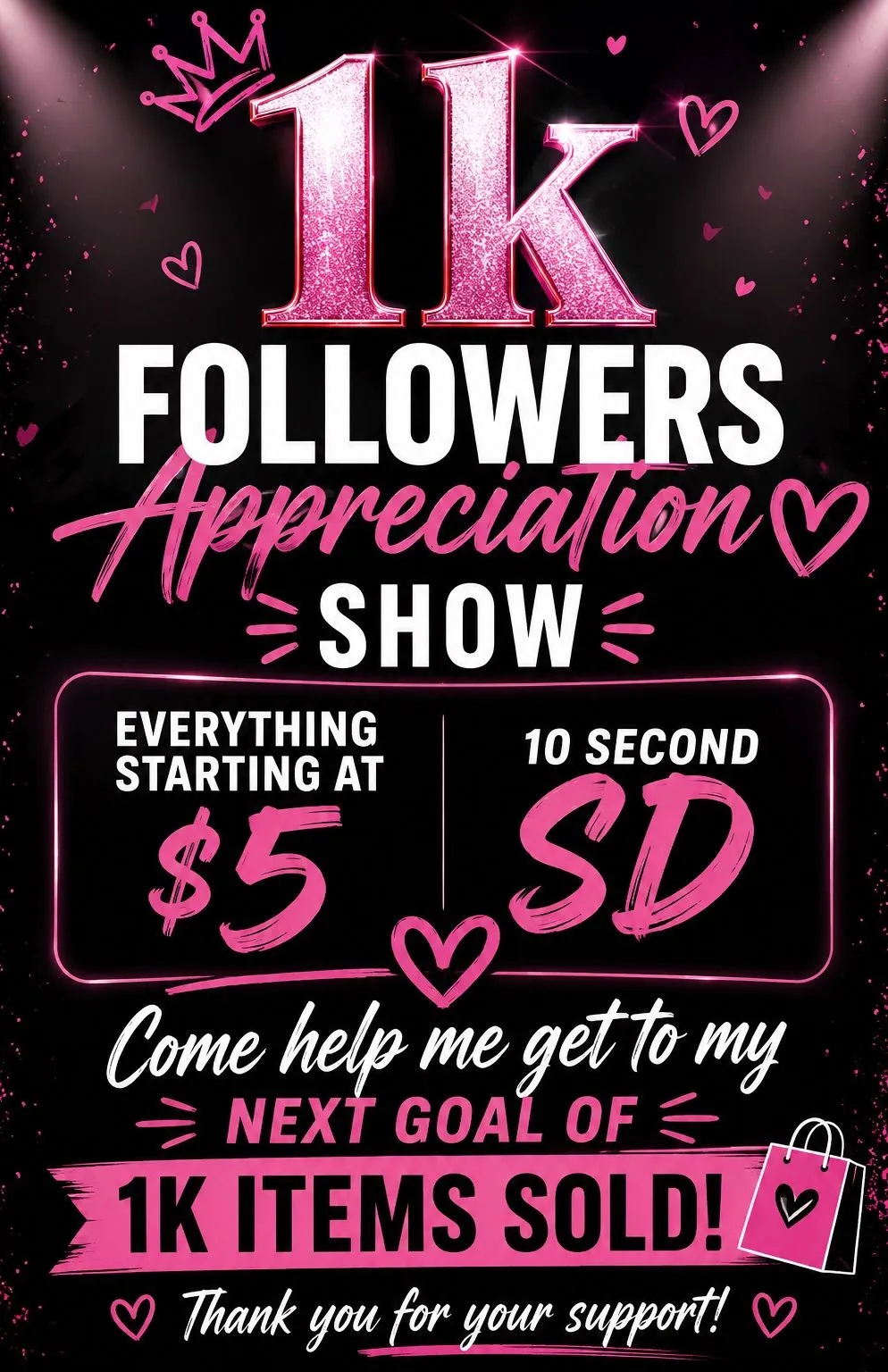 Thumbnail for live show