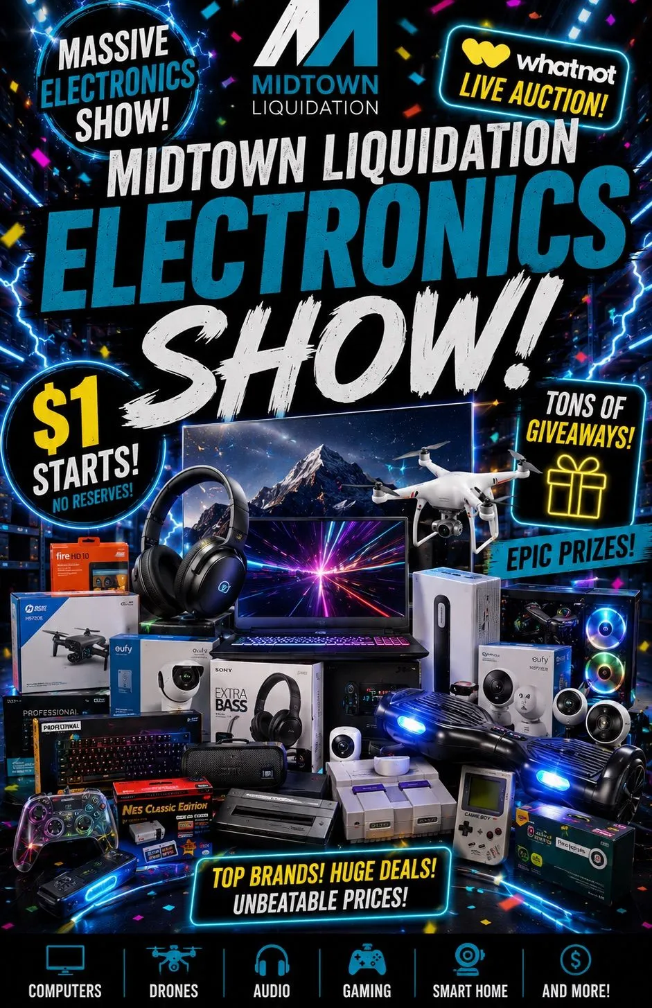 Thumbnail for live show