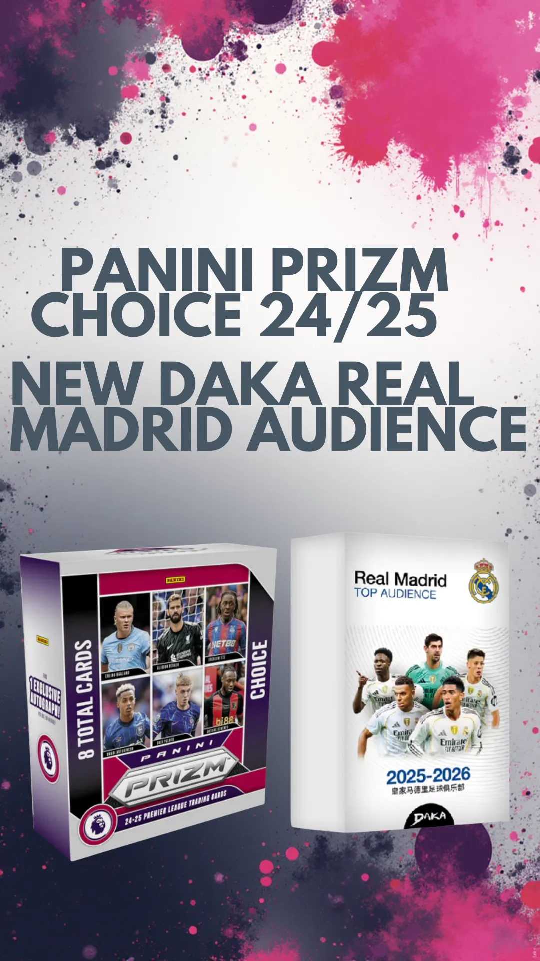 SINGLES/ PANINI PRIZM CHOICE 24/25 DOUBLE BOX